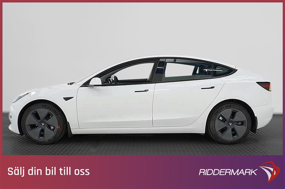 Tesla Model 3 Long Range AWD 440hk Dragkrok Sv-såld Premium