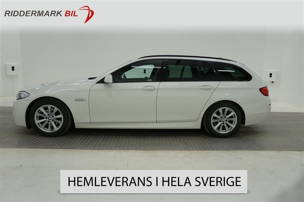 BMW 520 d 184hk M Sport M-Värm Drag P-Sens Svart Innertak