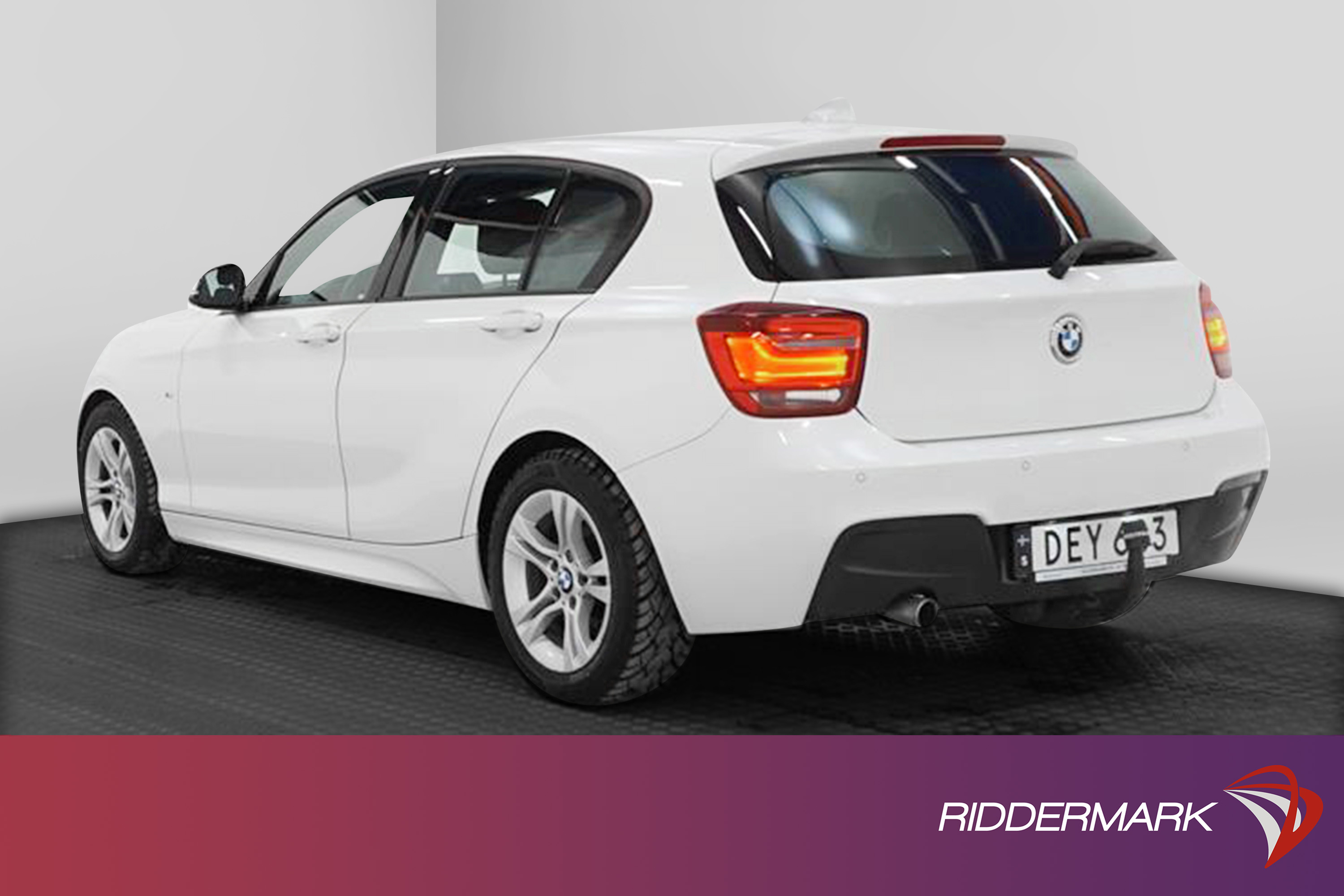 BMW 118d 143hk M-sport Drag Värmare Välservad 0,44l/mil