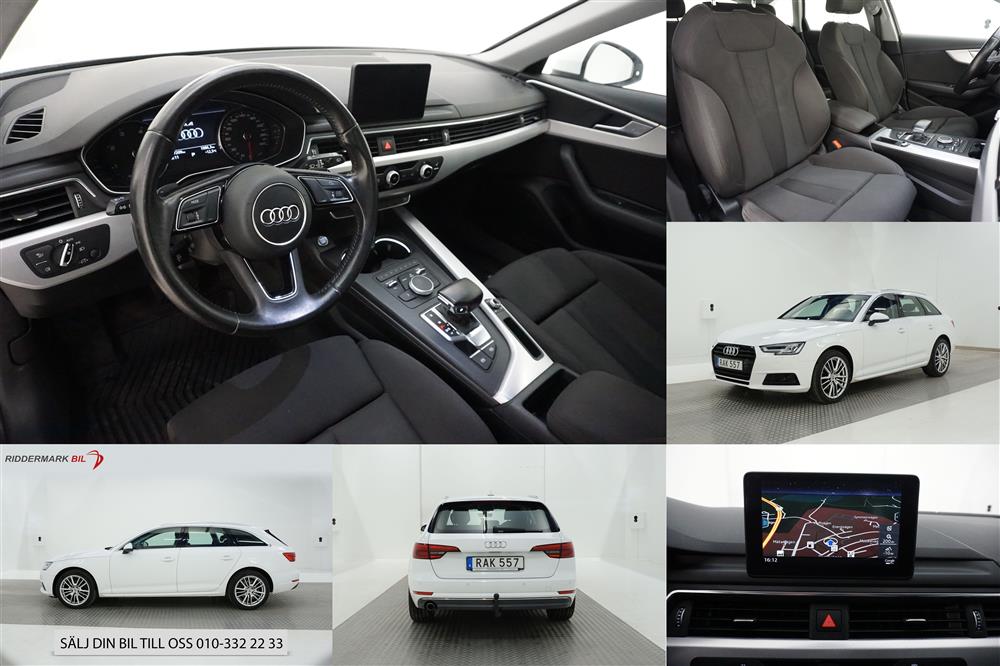 Audi A4 2.0 TDI S Tronic Navi Nyservad Drag (150hk) Proline