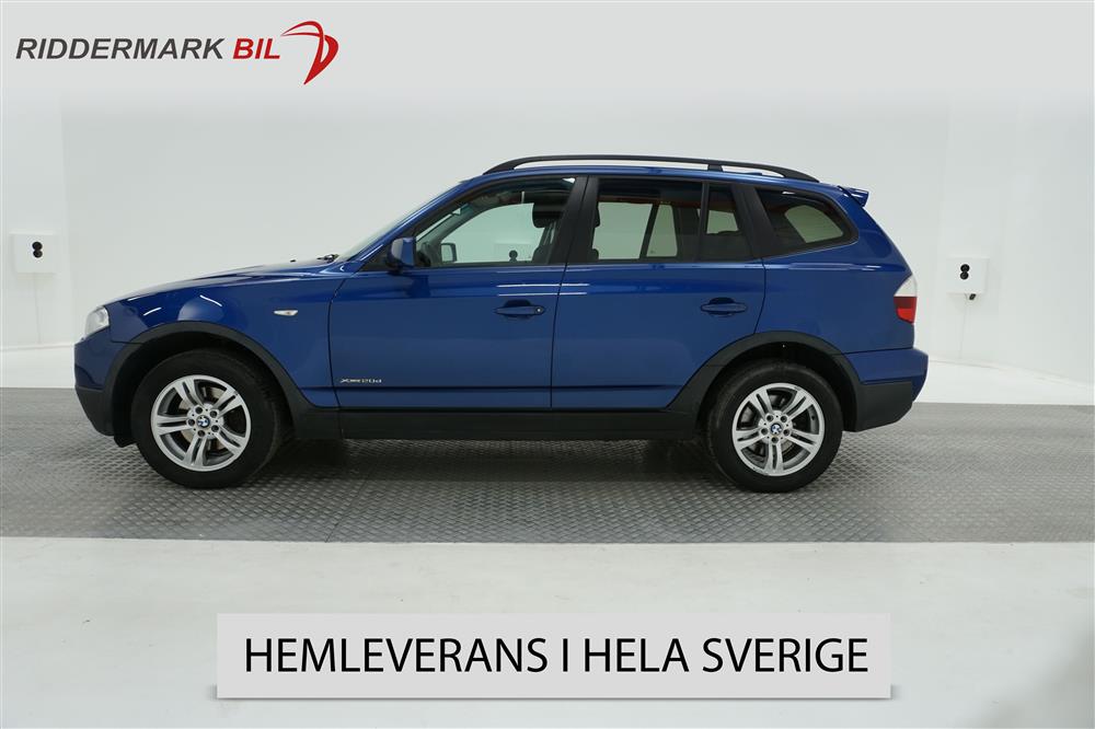 BMW X3 2.0d 177hk xDrive Pano M-värm Drag Nybesiktigad