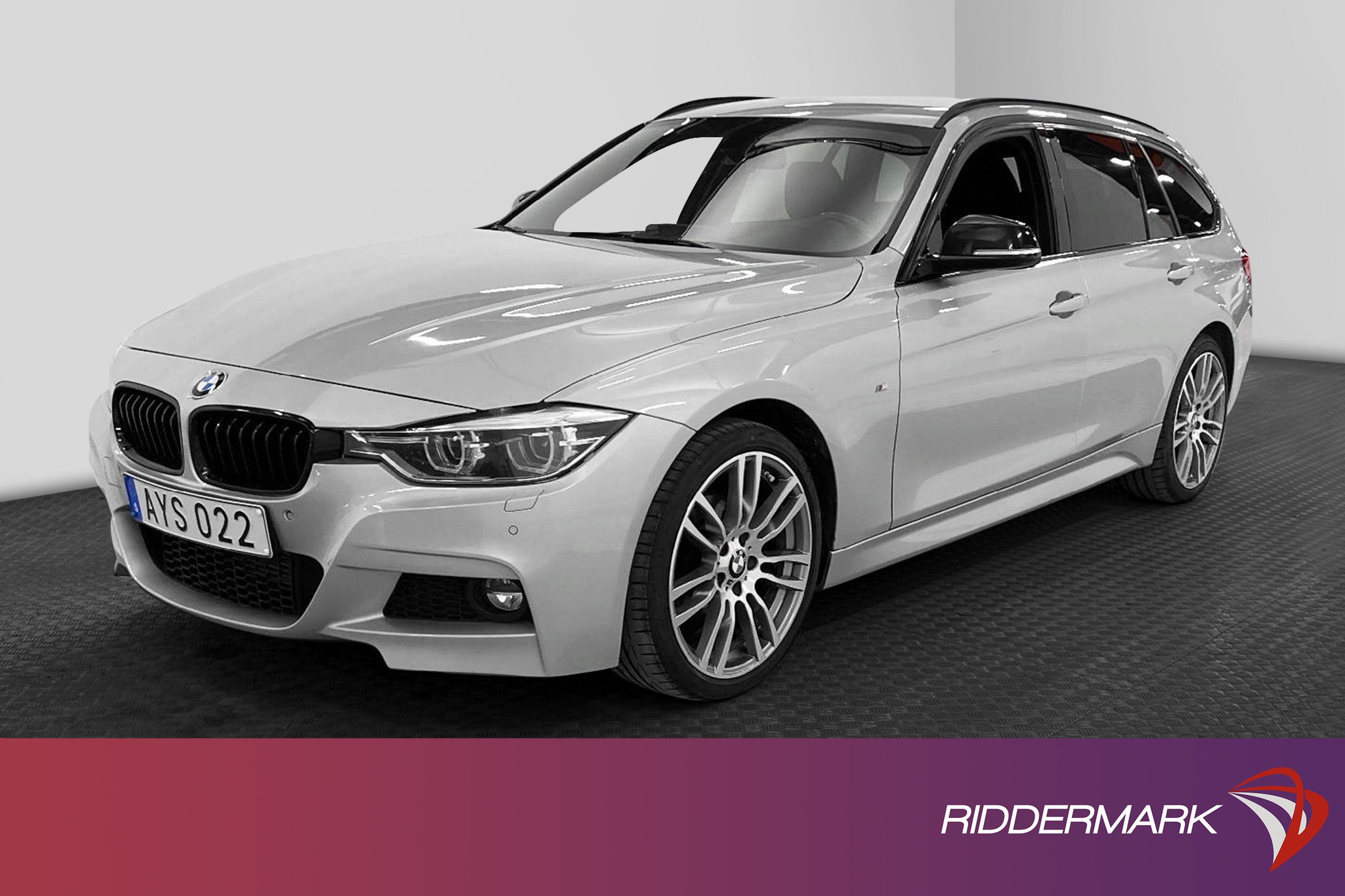 BMW 320d xDrive 190hk M Sport B-kamera P-sensorer Drag Navi