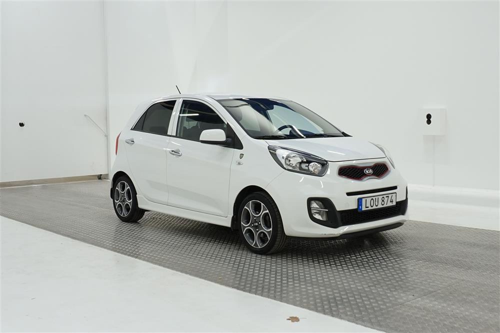 Kia Picanto 1.0 69hk GLS Rattvärme Isofix Bluetooth Nyservad