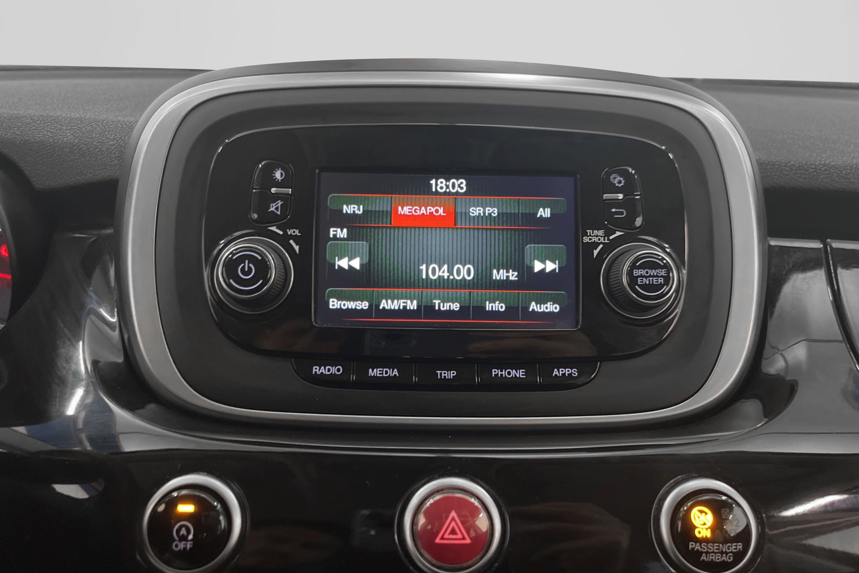 Fiat 500X 1.4 16V 140hk PopStar P-sensor Keyless Rattvärme