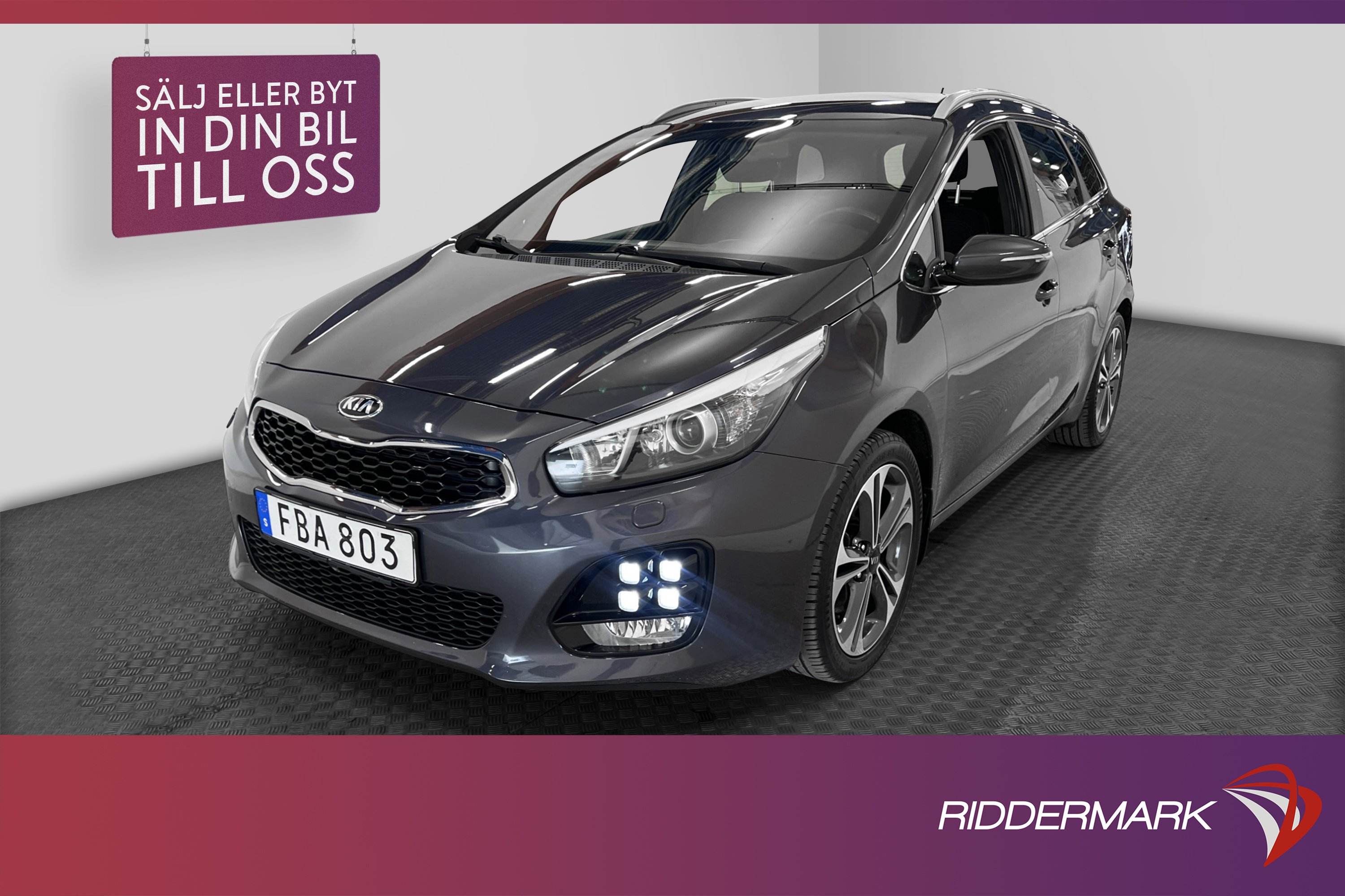 Kia Ceed Sportswagon CRDi 136hk GT-Line Kamera Navi Drag