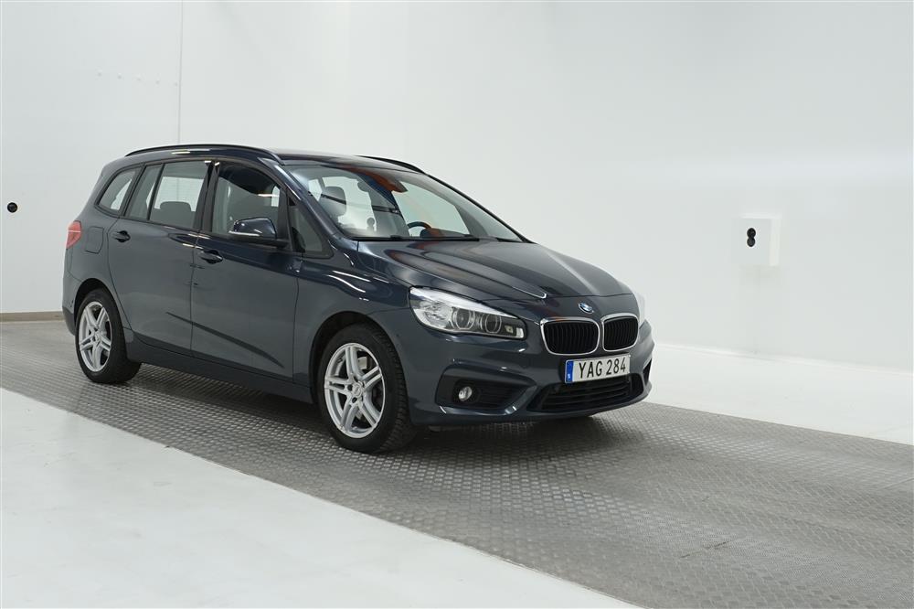 BMW 220d Gran Tourer xDrive 7-Sits 190hk 1 Brukare B-Kam