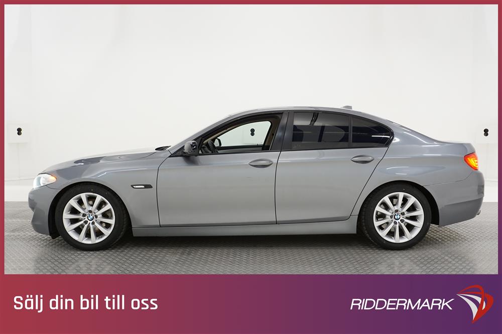 BMW 520d Sedan, F10 (184hk) Skinn, M Sportchassi, Nyservad