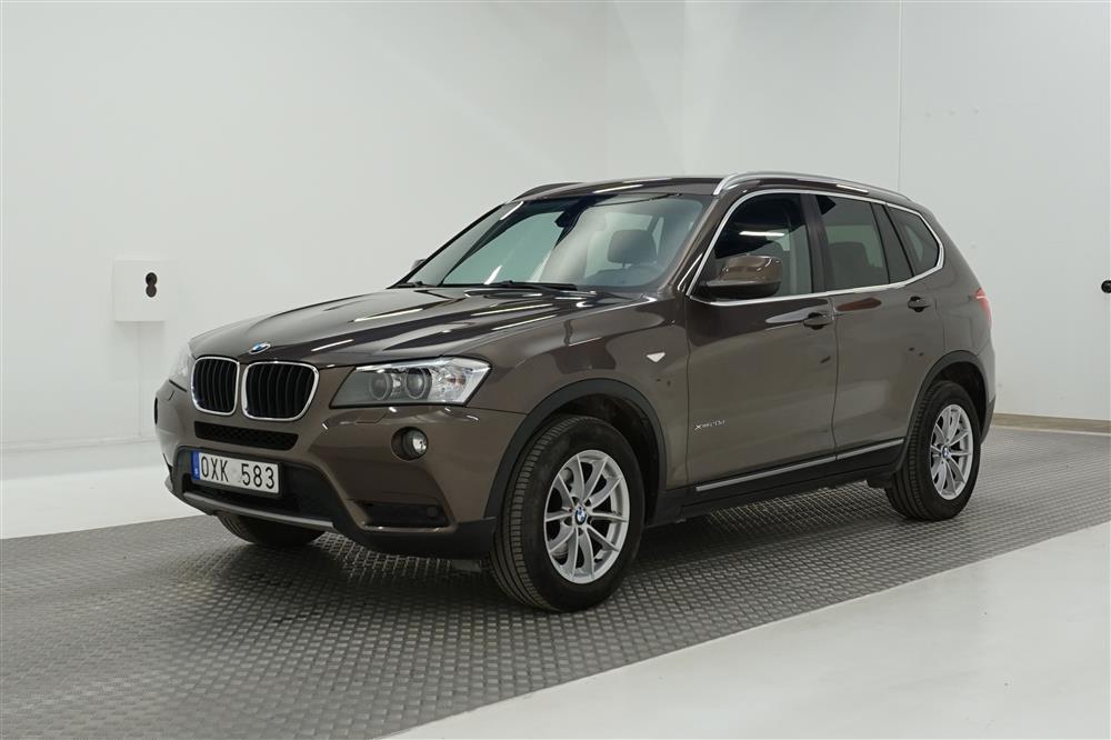 BMW X3 xDrive20d, F25 184hk Steptronic PDC Nyservad