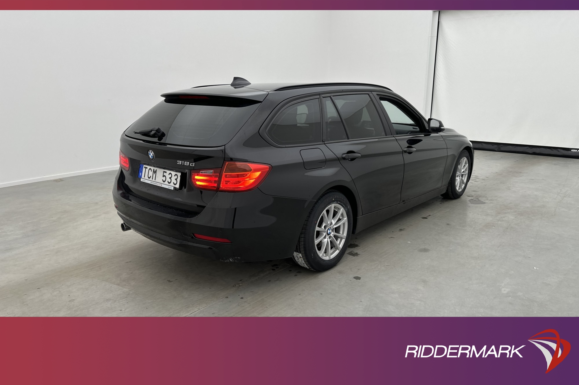 BMW 318 d Touring M Sport-front Sensorer Rattvärme Dragkrok