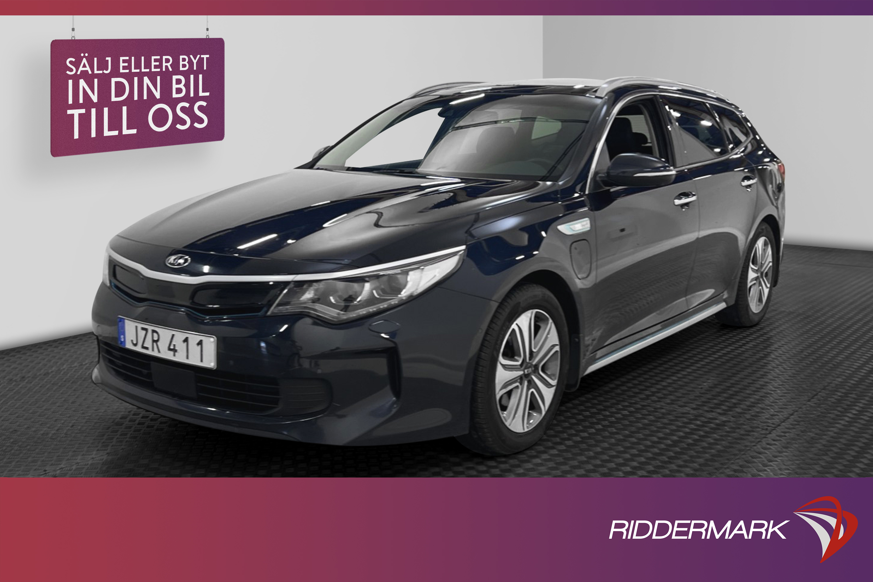 Kia Optima SW Plug-in 205hk Pluspaket 2 Navi H/K Pano Drag