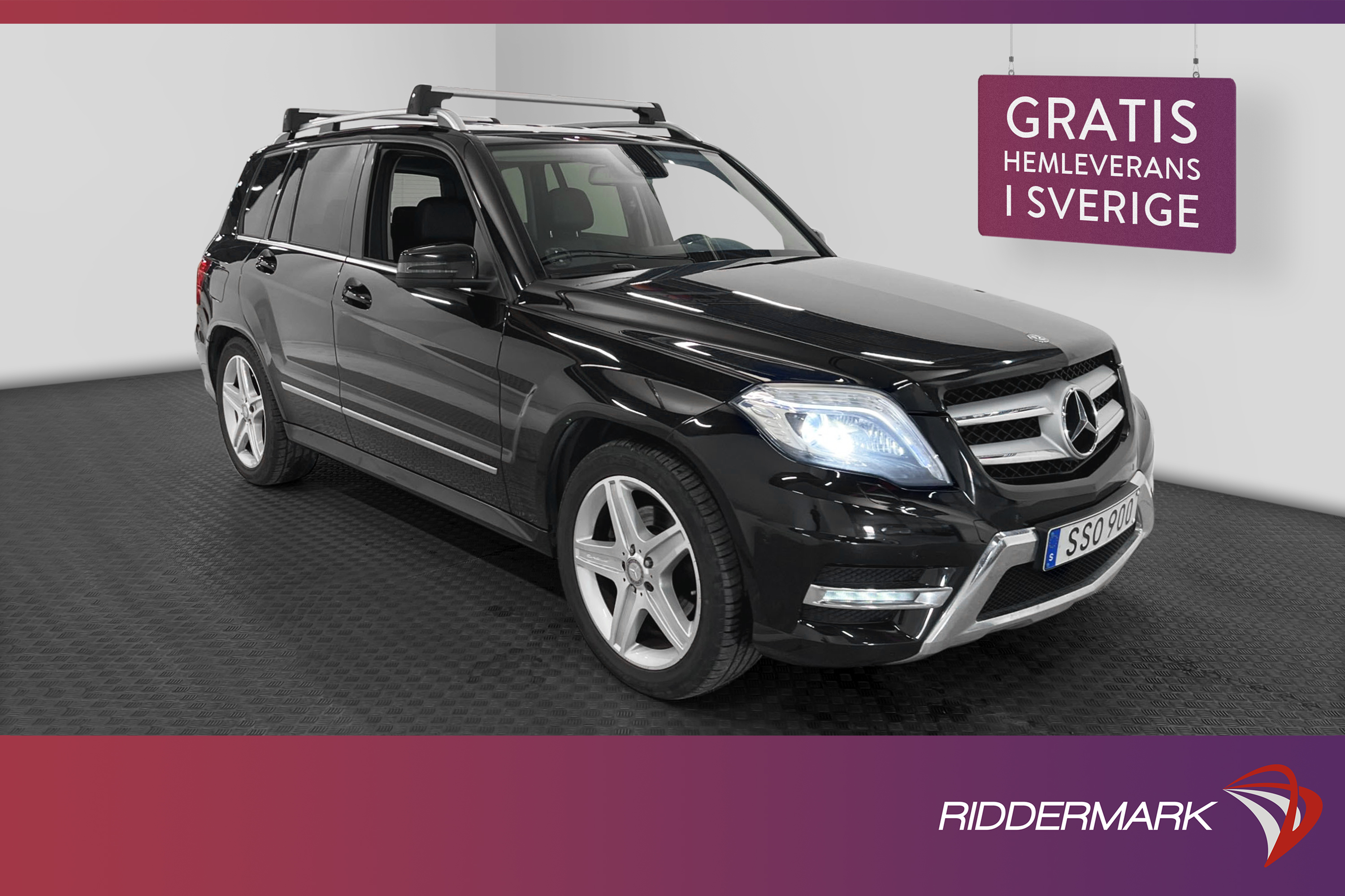 Mercedes-Benz GLK 220 CDI 4M 170hk AMG D-värme Skinn 1 Bruk