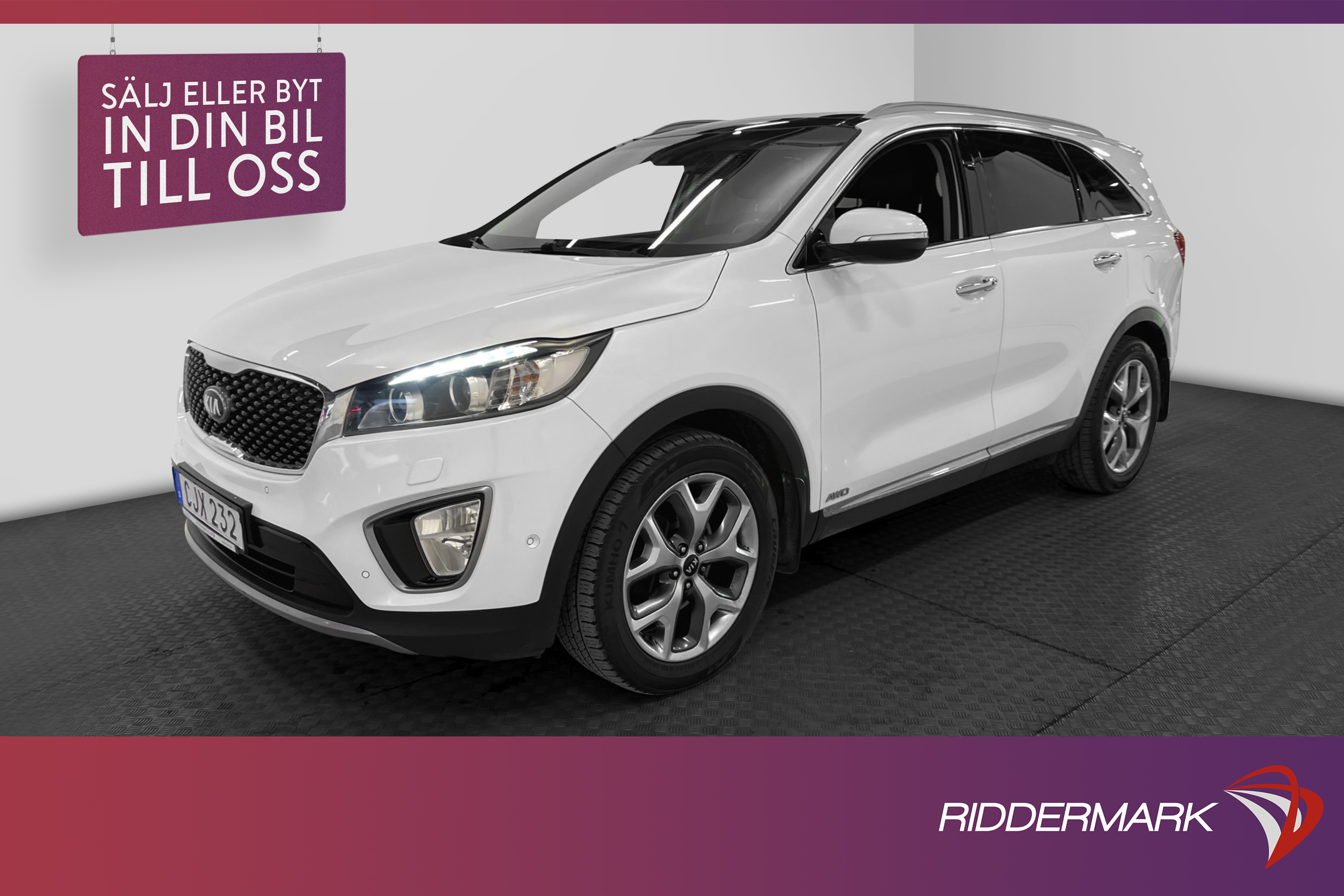 Kia Sorento  2.2 CRDi AWD 7-sits Pano Infinity Kamera Drag