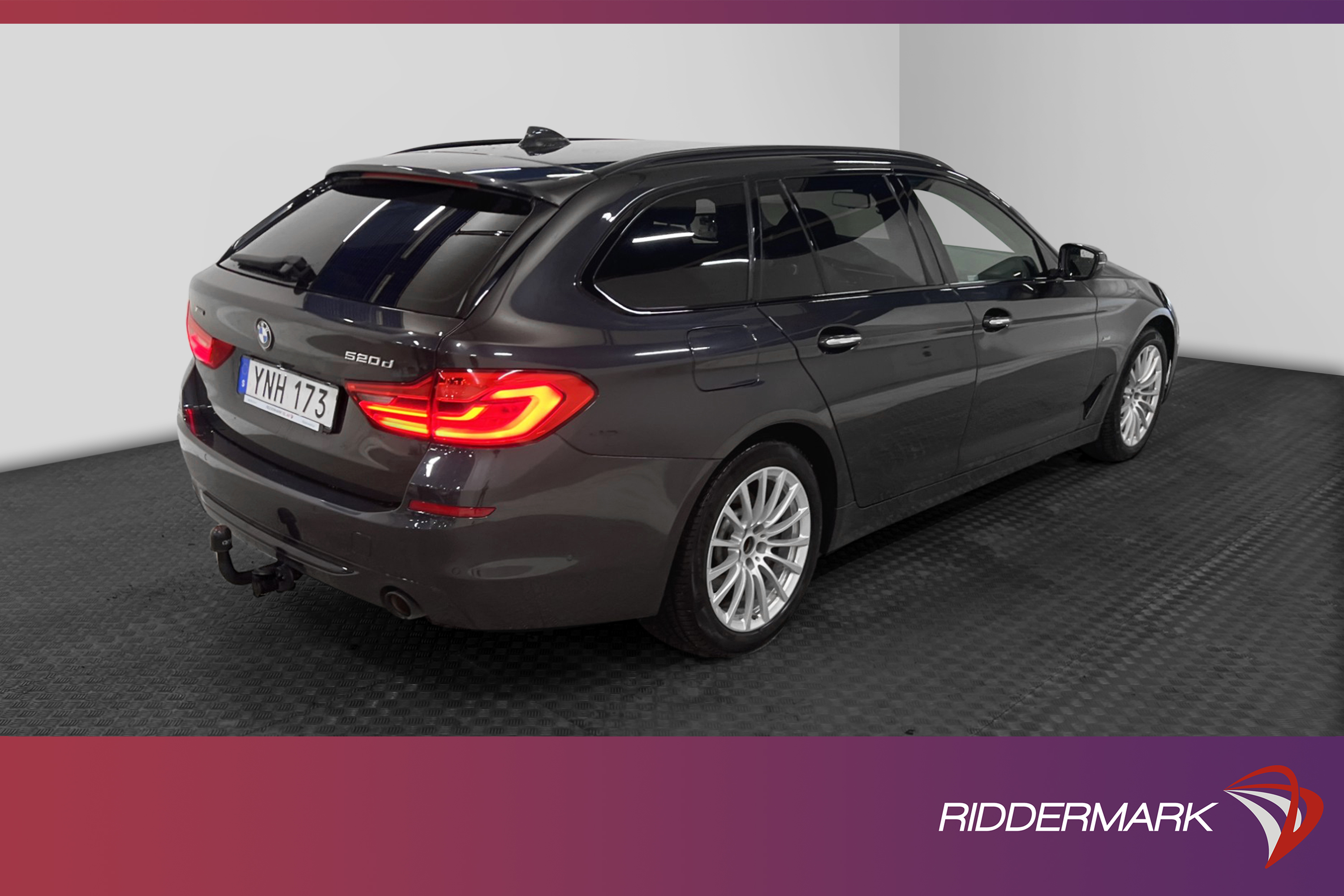 Begagnad Bmw 520d Xdrive 190hk 2018 Ynh173 Riddermark Bil