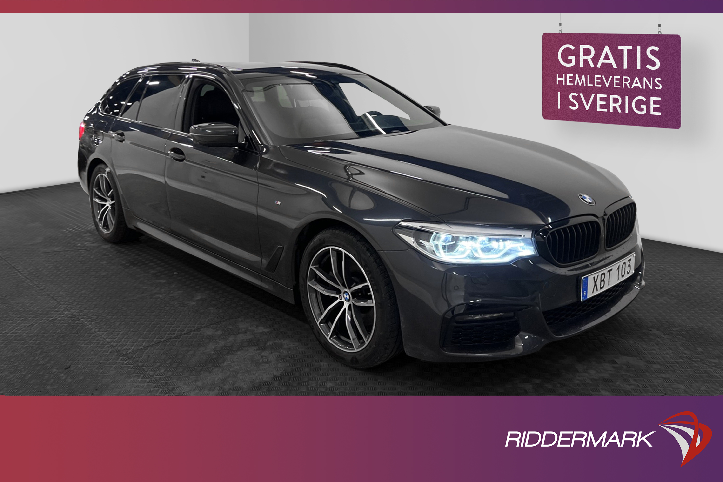 BMW 520 d xDrive 190hk M-Sport Innovation Edt Pano H/K Drag