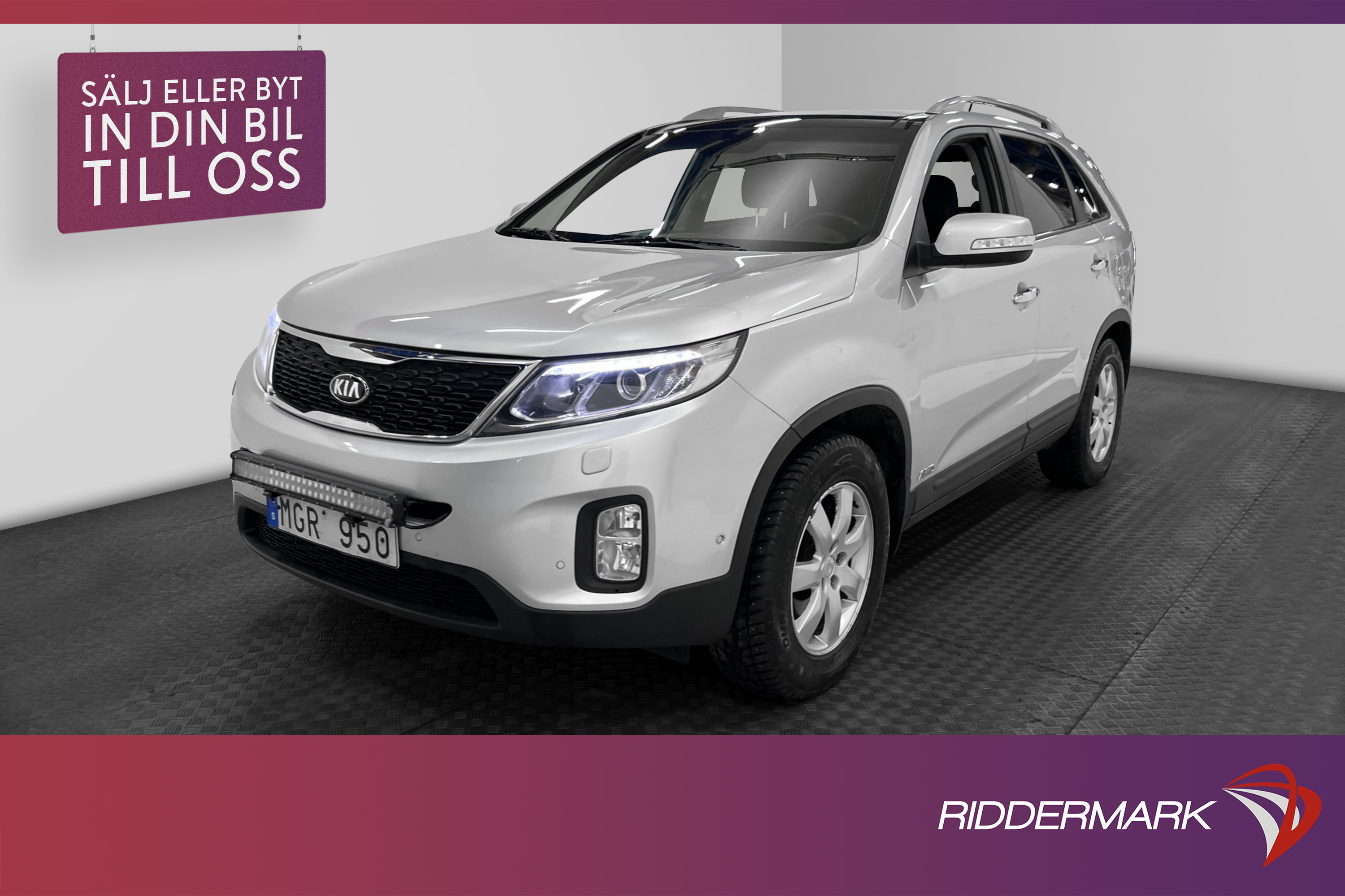 Kia Sorento 4WD 197hk Executive Pano Värm Kamera Navi Drag