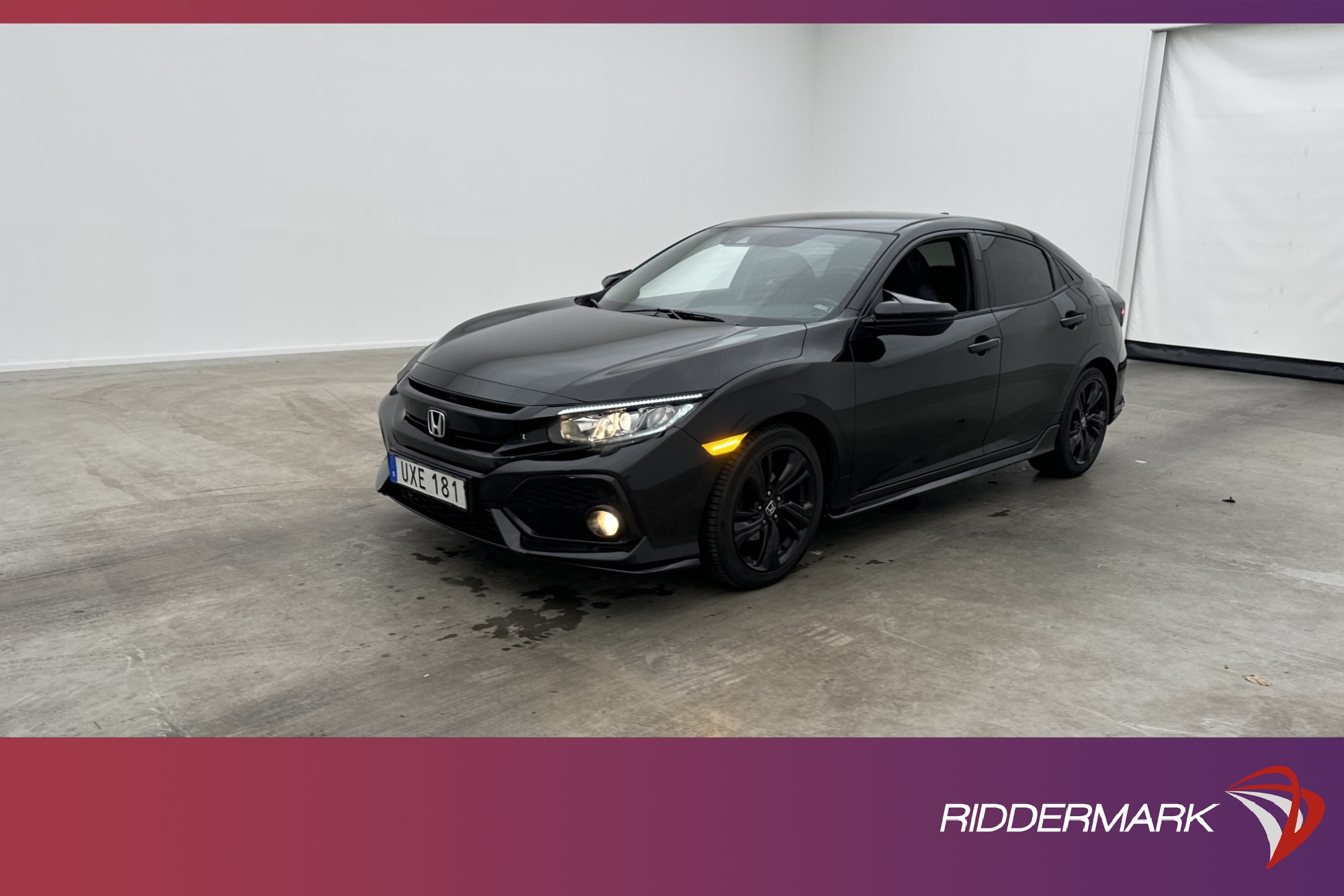 Honda Civic 1.0 126hk Elegance Kamera Navi Skinn Drag