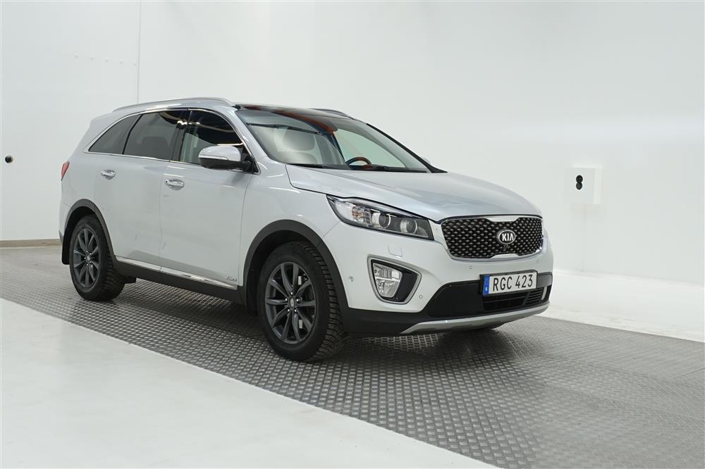 Kia Sorento 2.2 AWD Aut Eu6 7-sits 200hk Navi Pano 360View