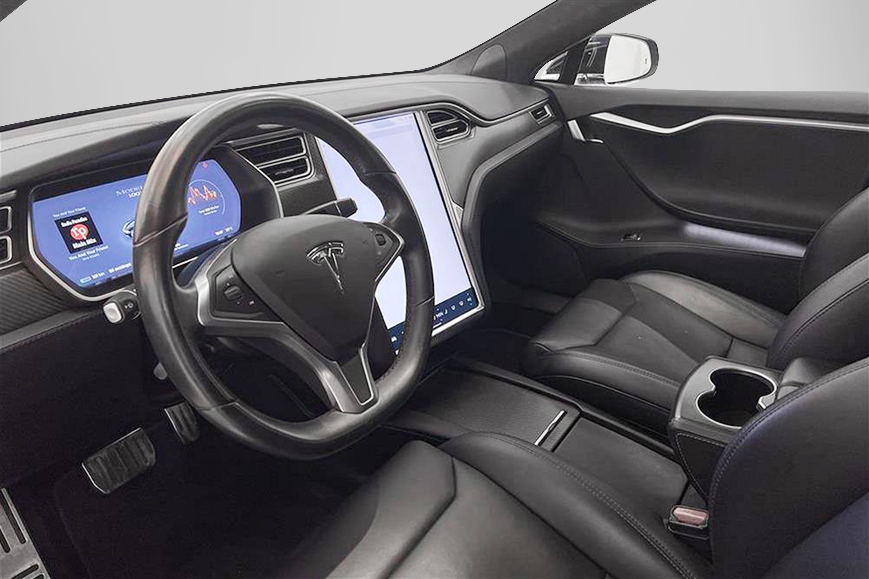 Tesla Model S 100D AWD Pano Navi Kamera Skinn MOMS