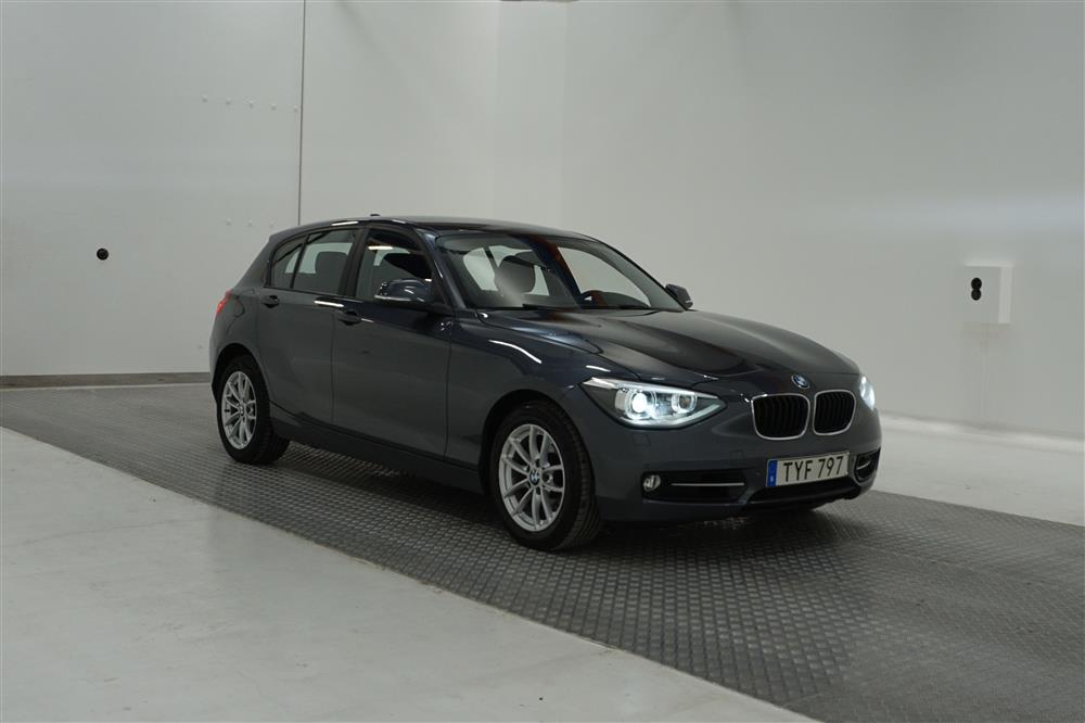 BMW 120d 5dr, F20 184hk Sport line P-sensor 0.44l