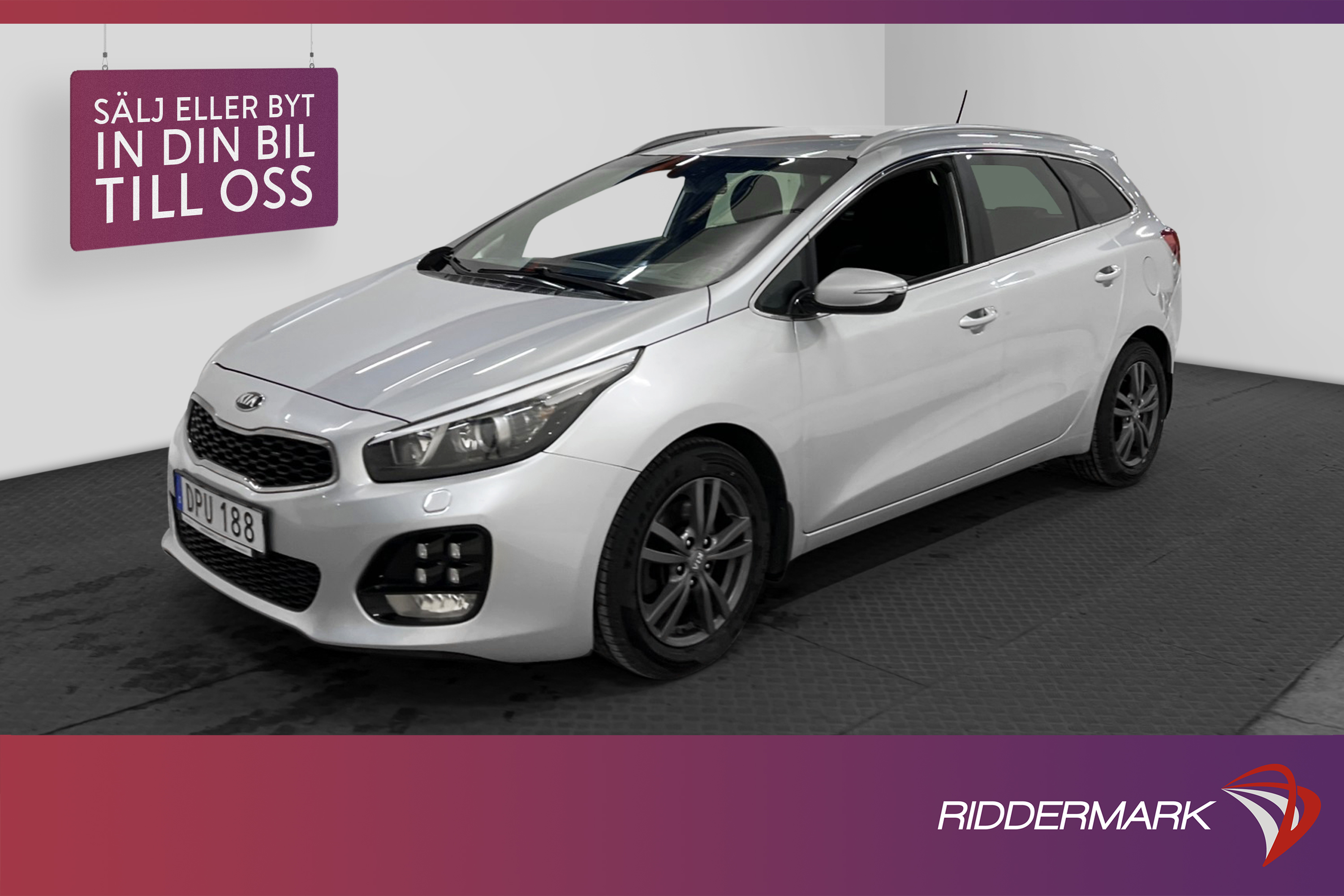 Kia Ceed SW 1.6 CRDi GT-Line B-kamera Navi Nyservad 136hk