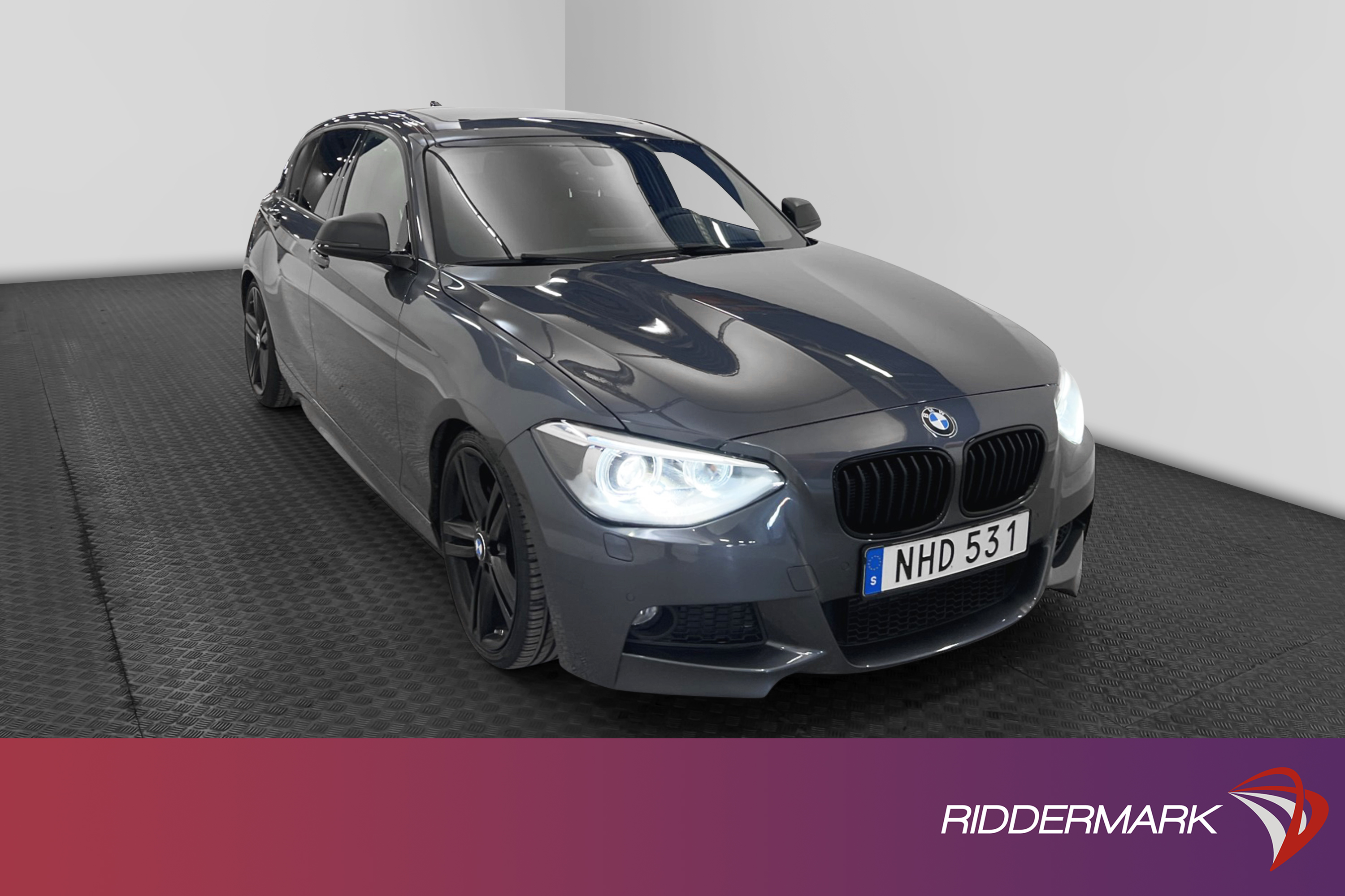 BMW 120 d Steptronic 184hk M-Sport H/K Taklucka Drag PDC 18"