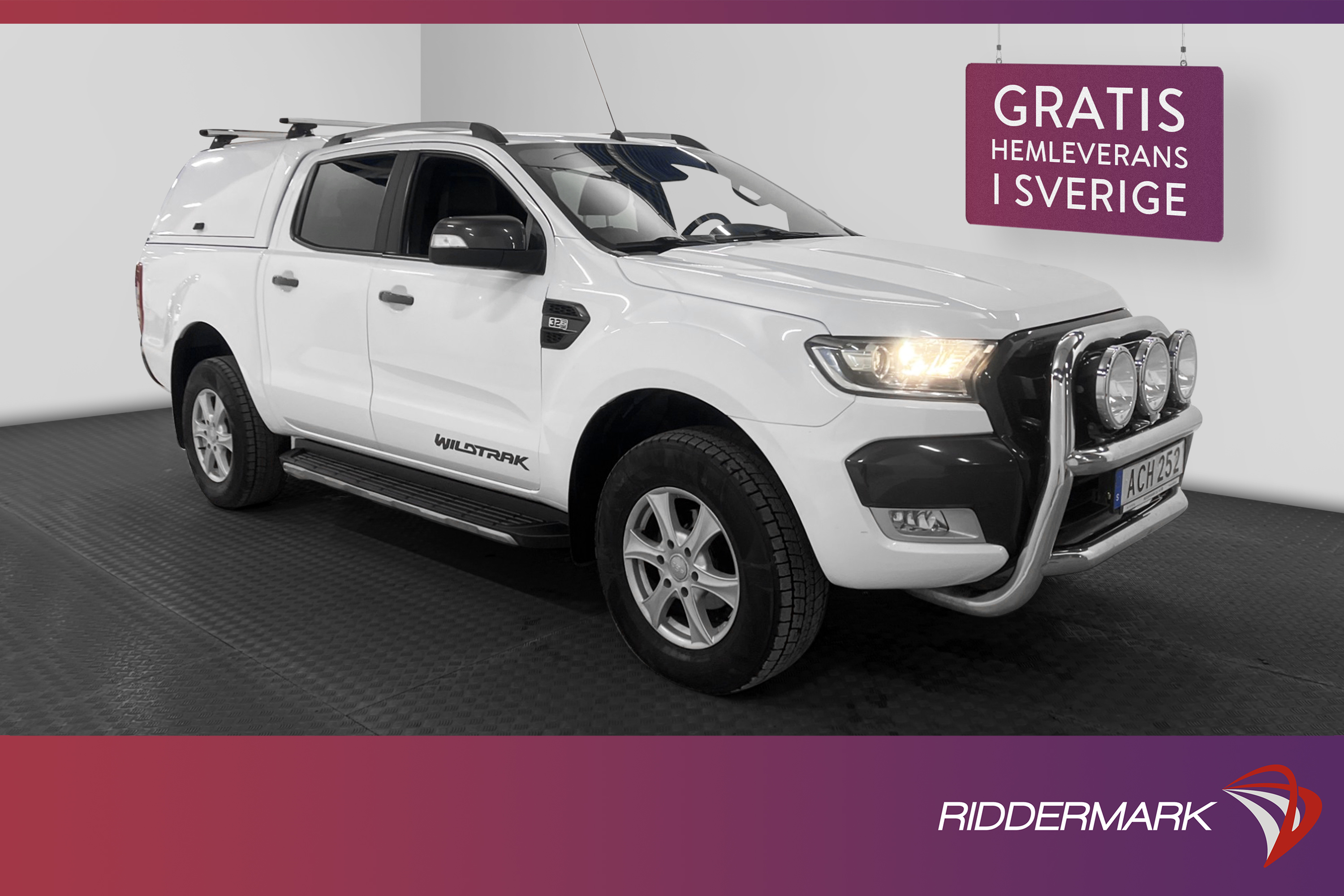 Ford Ranger Wildtrak 3.2TDCi 200hk 4x4 Värmare Diff Dragkrok