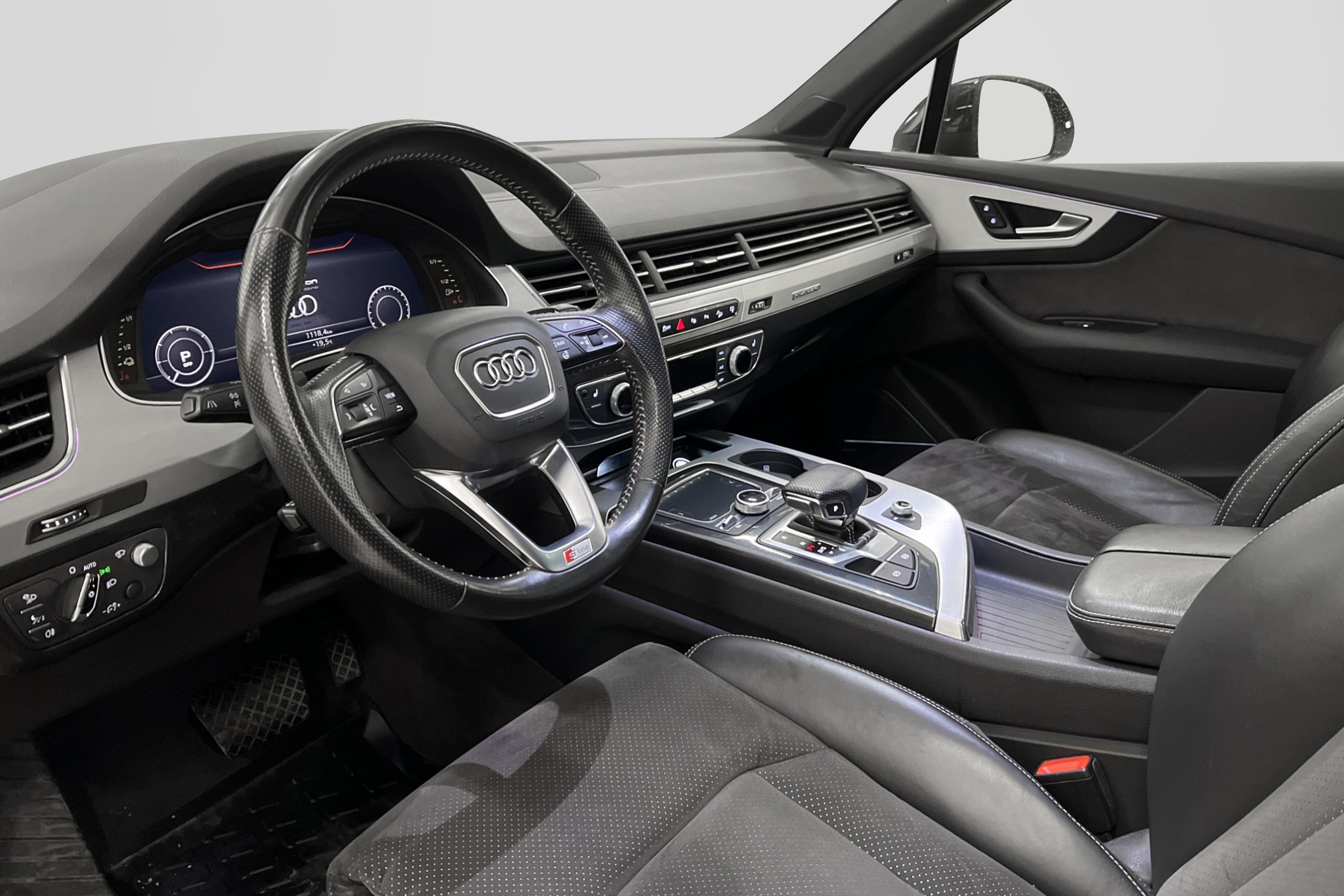 Audi Q7 3.0 TDI e-tron 373hk S-line Luftfjädring Pano Bose
