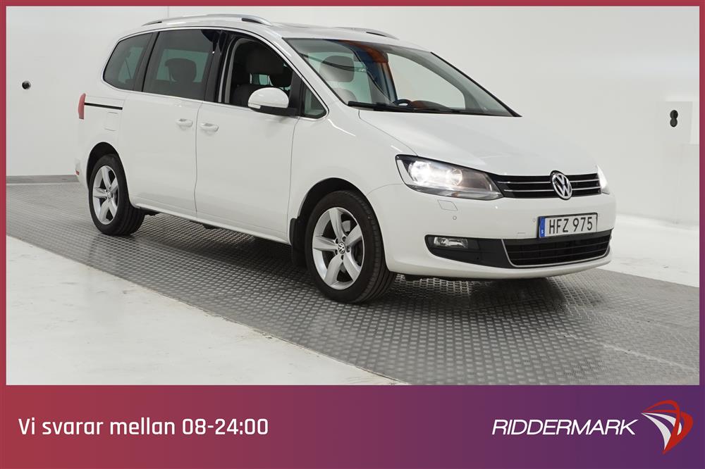Volkswagen Sharan 140hk 4MOTION 7-Sits Värmare Panorama Drag