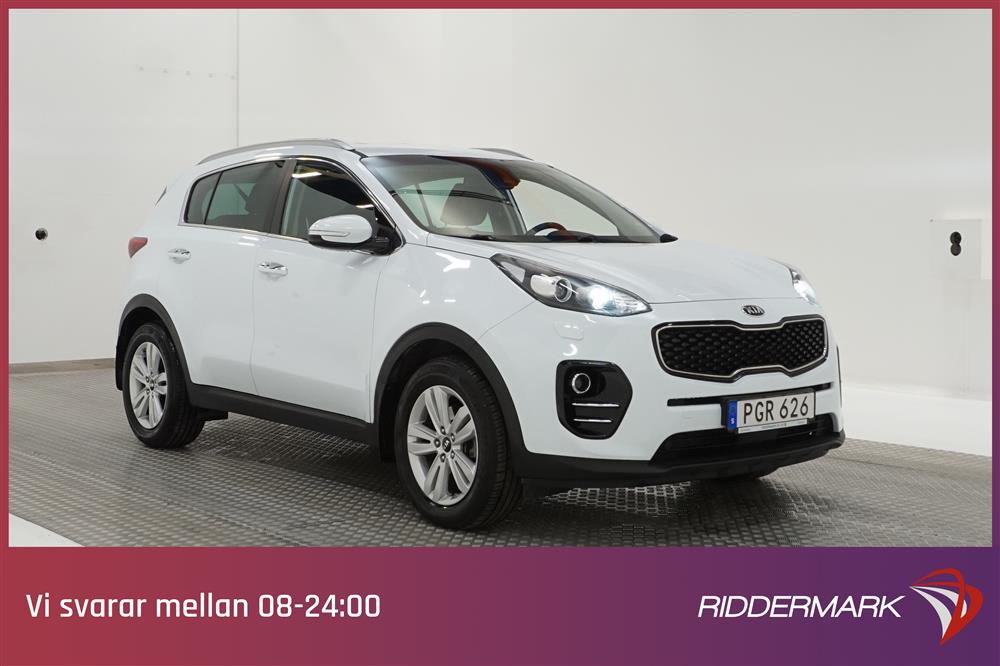 Kia Sportage 1.7 CRDi 141hk B-Kam Navi M-Värm Rattvärme Drag