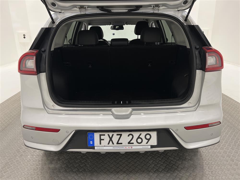 Kia Niro Hybrid 1.6 141hk GLS Navi B-kam Välserv 0,38l/mil