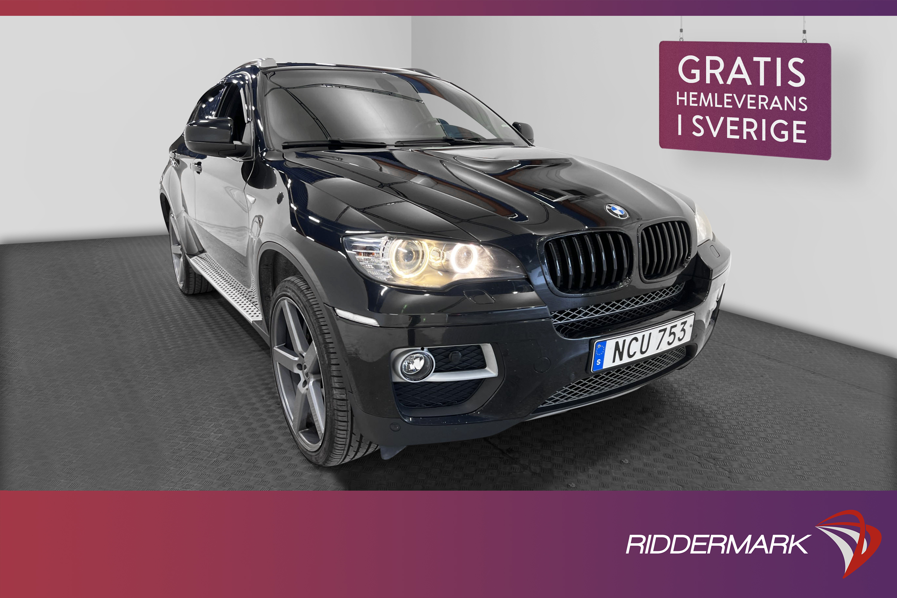 BMW X6 xDrive30d 245hk Sport Line HiFi Skinn Navi Psensorer 