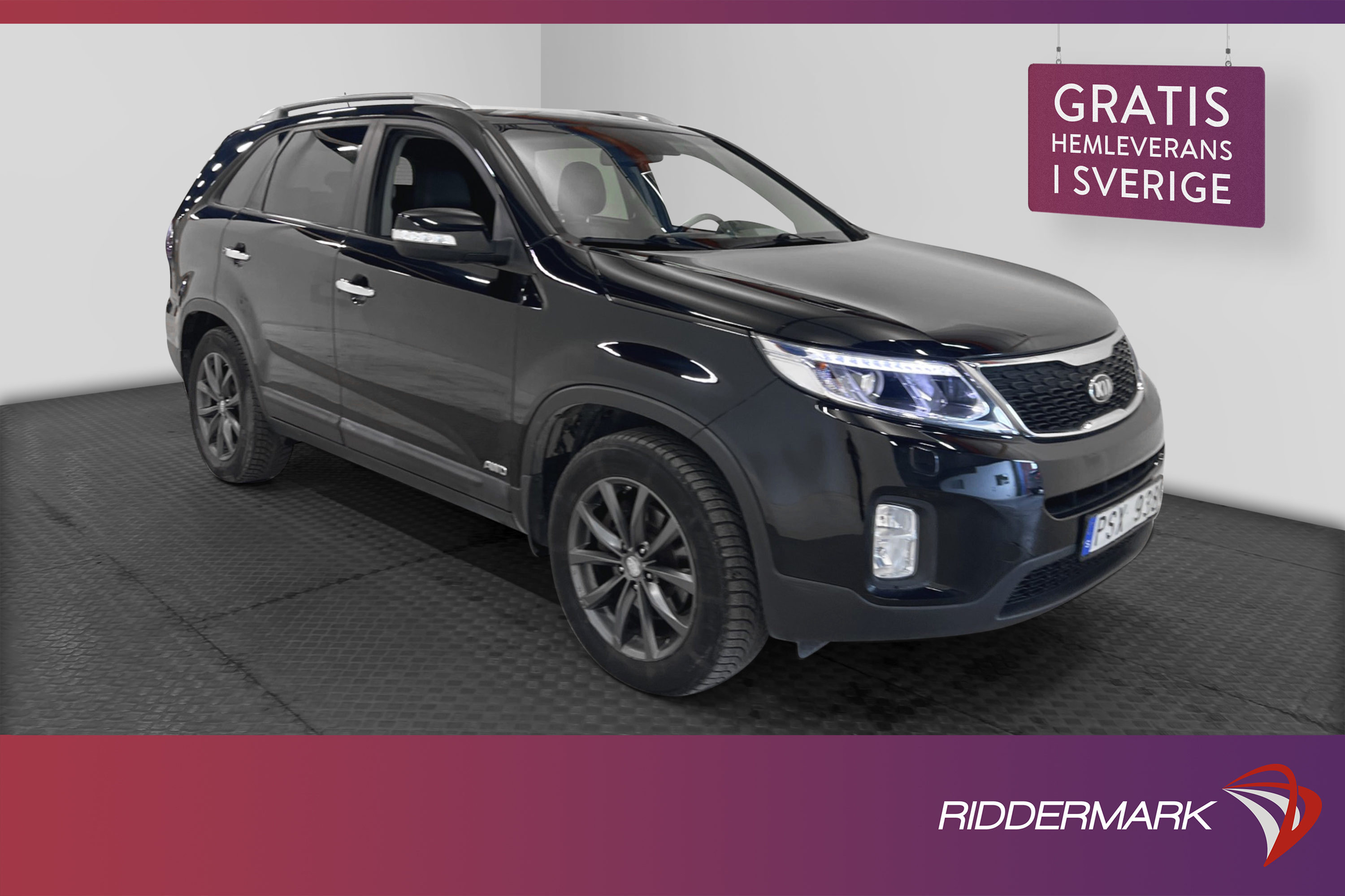 Kia Sorento 2.2 CRDi 4WD 197hk 7-sits Skinn Kamera Drag