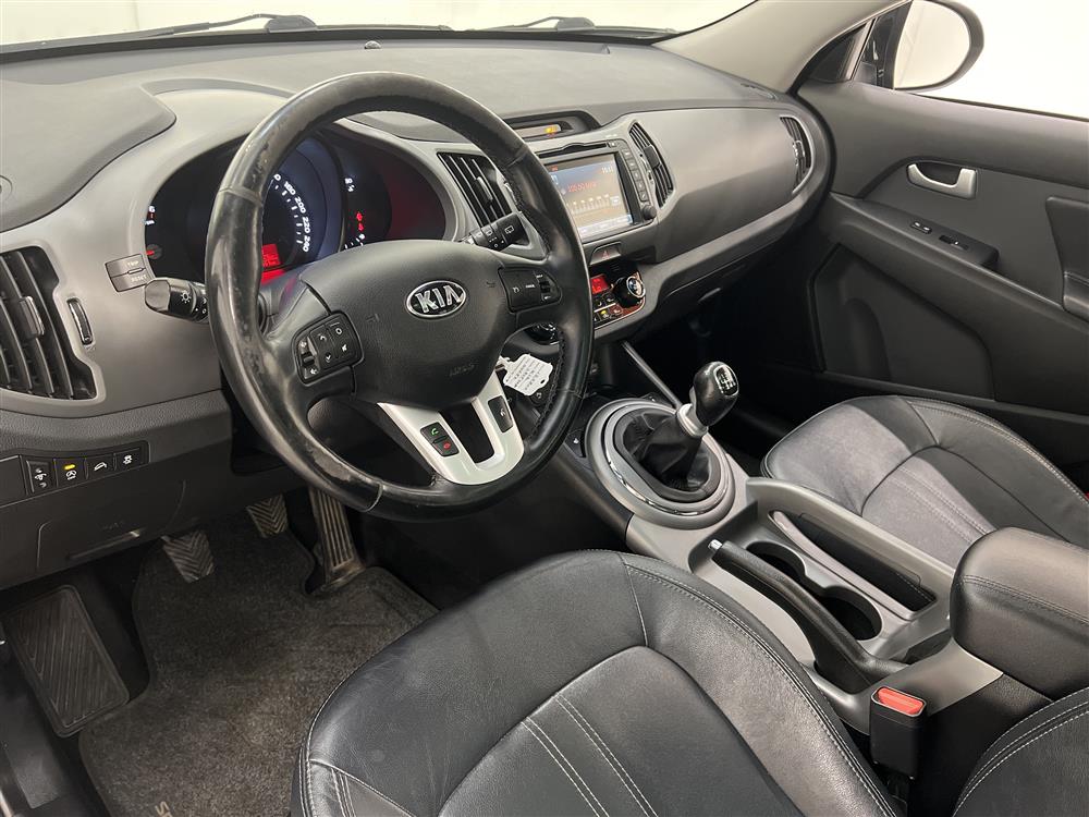 Kia Sportage 1.7 CRDi 115hk Pano Navi B-kam Läder 0,52l/mil