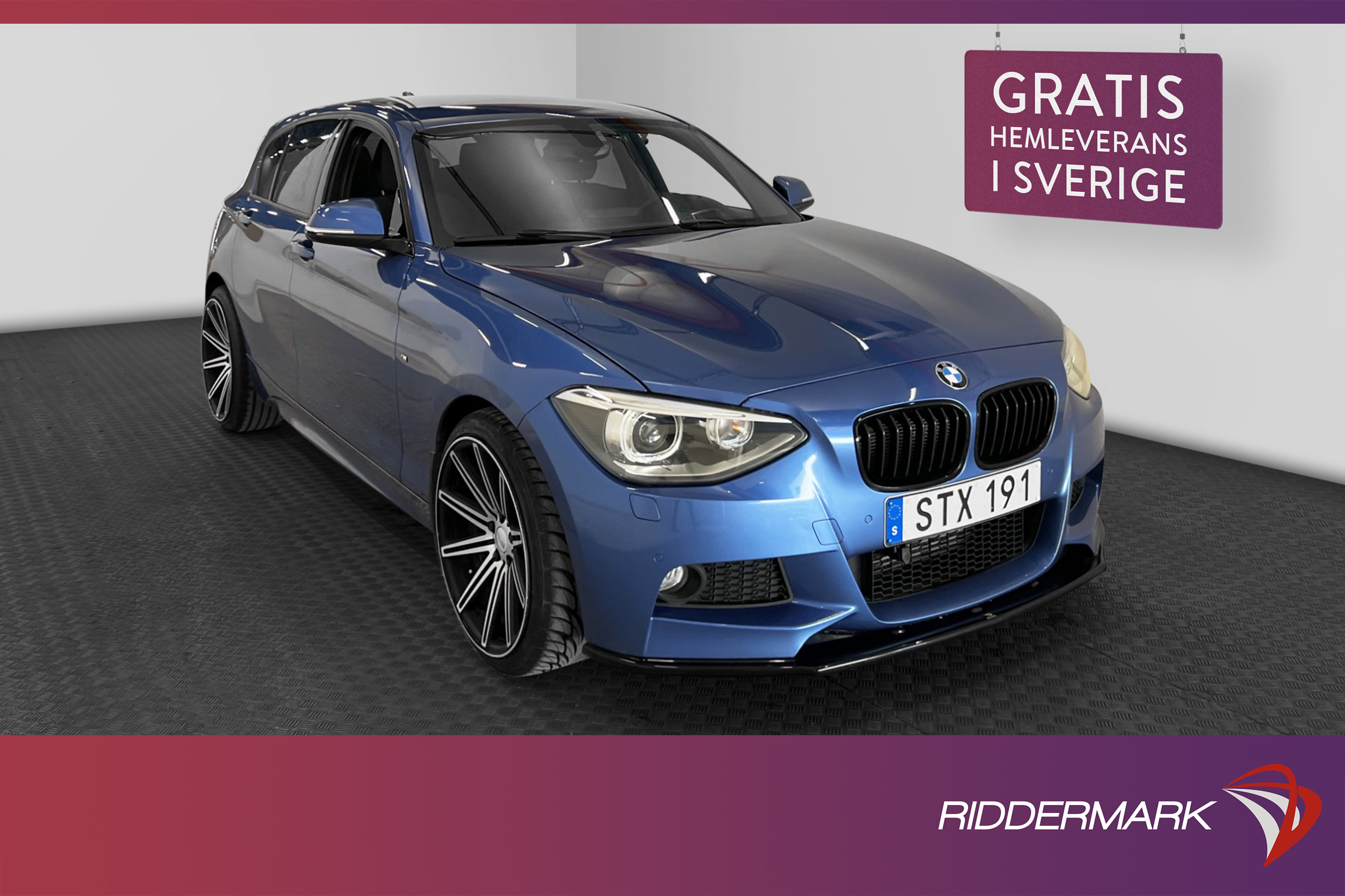 BMW 118d xDrive 143hk M Sport Välservad 0.48L/Mil 2 Brukare