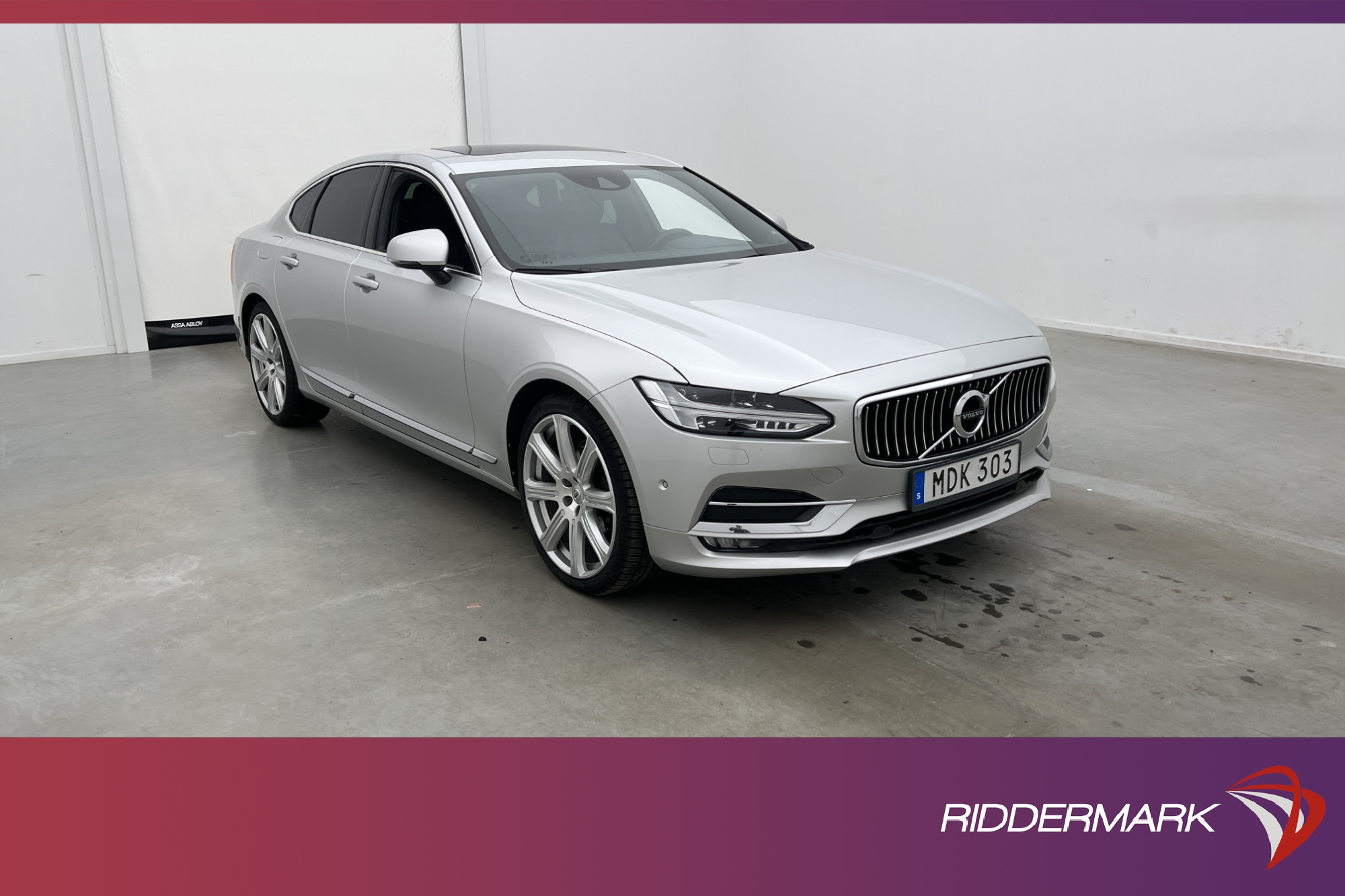 Volvo S90 D4 AWD Inscription VOC D-Värm Taklucka Skinn Drag