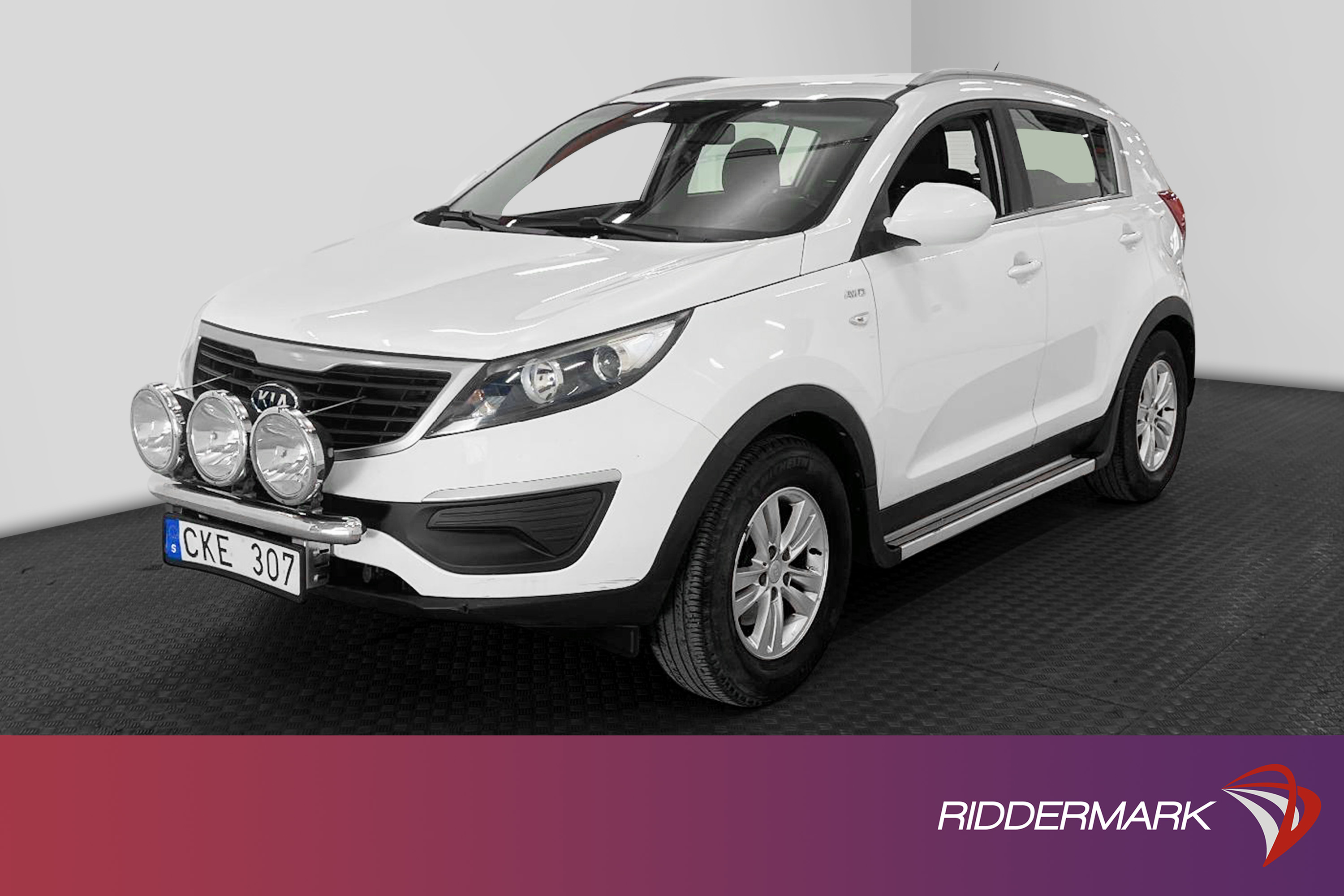 Kia Sportage 2.0 163hk 4WD Motorvärmare Extraljus Nyservad