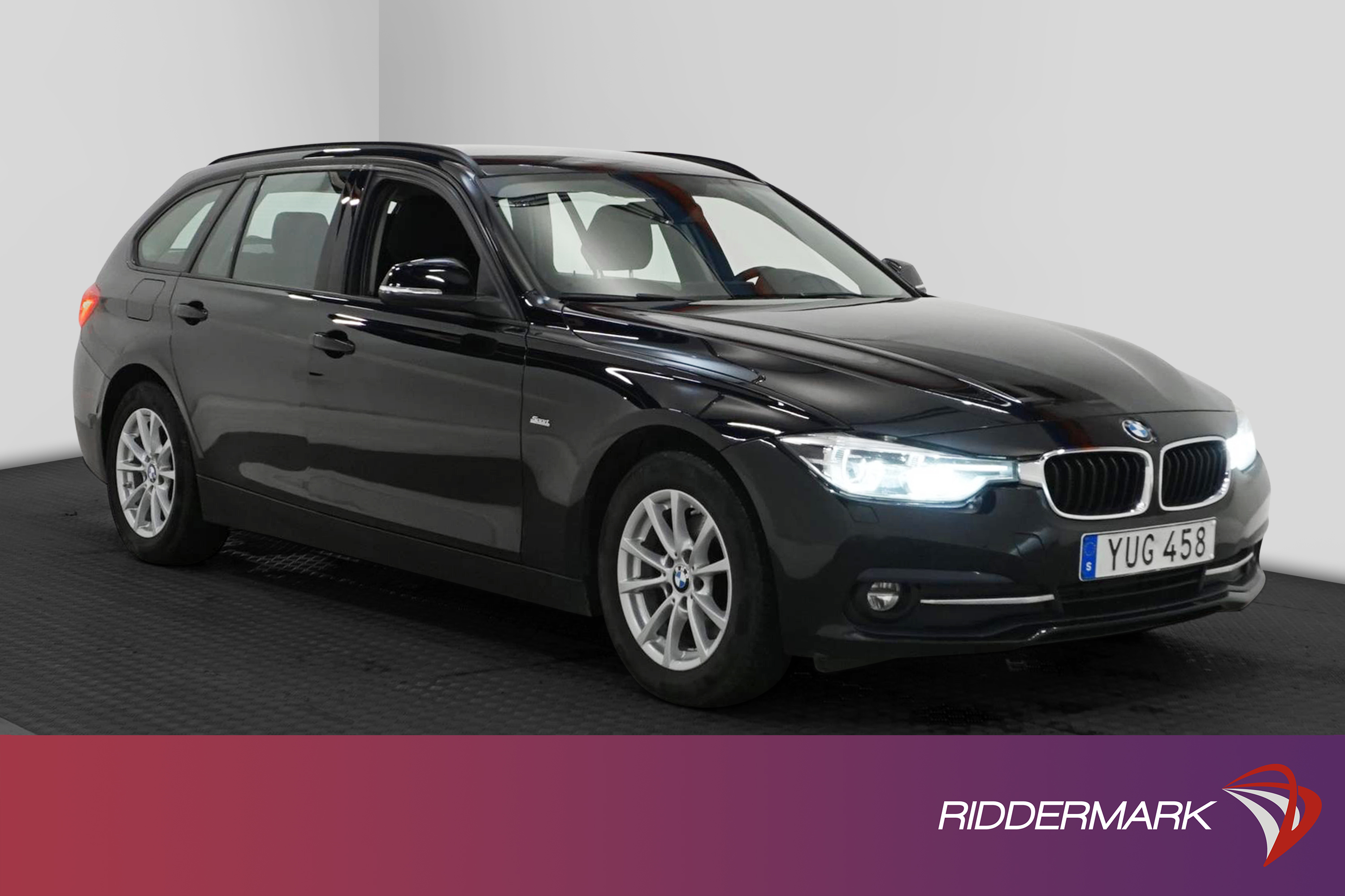 BMW 320d Touring 190hk Sportline Navi Cockpit 0,41l/mil 