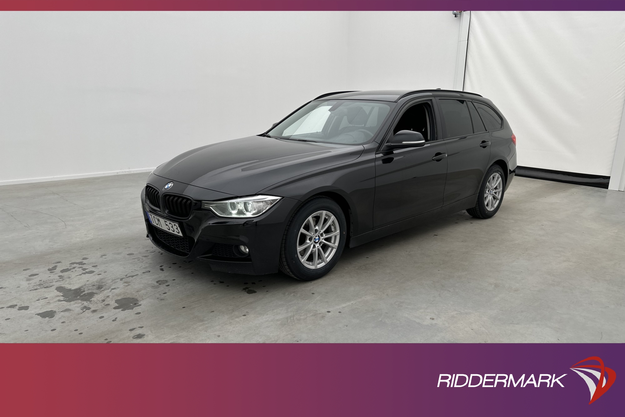 BMW 318 d Touring M Sport-front Sensorer Rattvärme Dragkrok