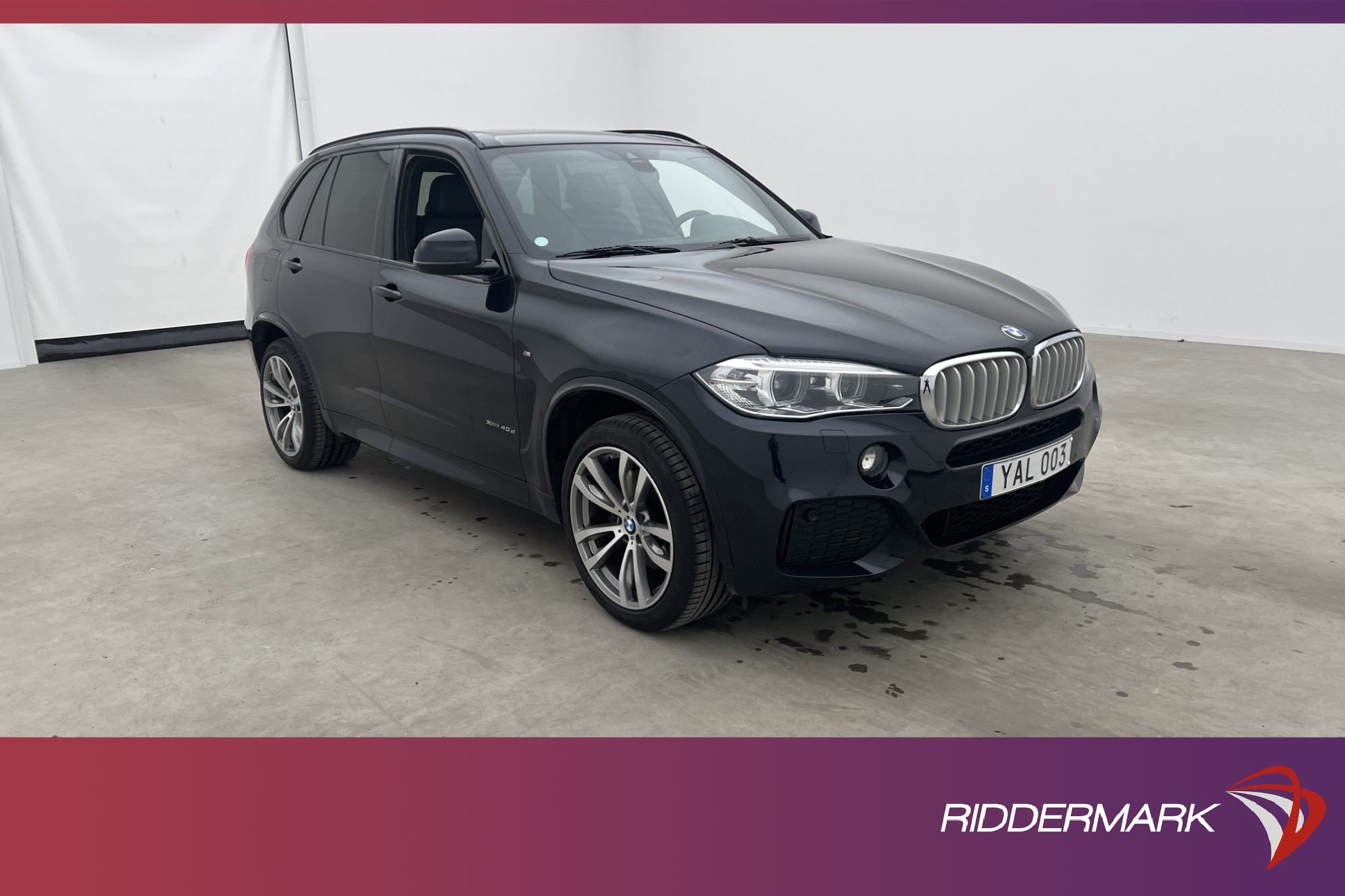 BMW X5 xDrive40d M Sport 7-sits Pano Värm Navi Komfort Drag