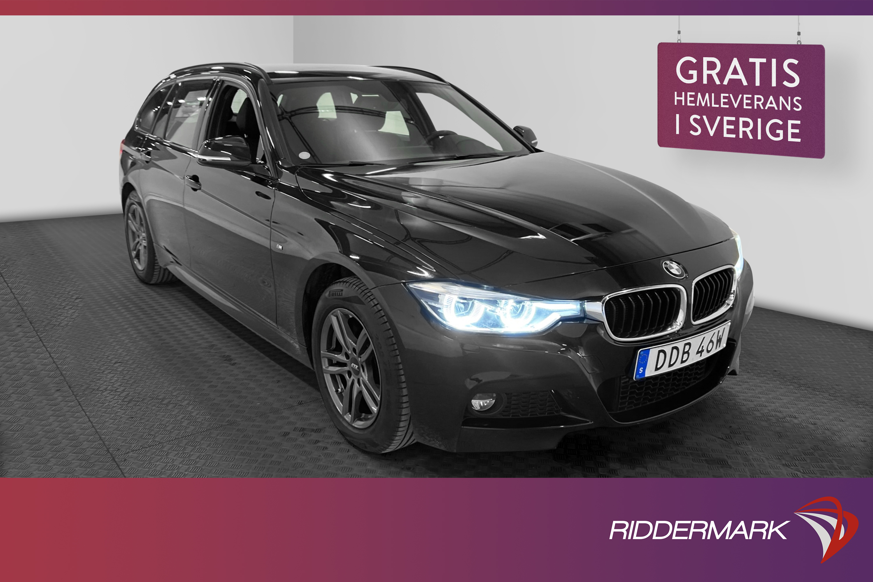 BMW 320d xDrive Touring M Sport HiFi Drag Skinn 190hk