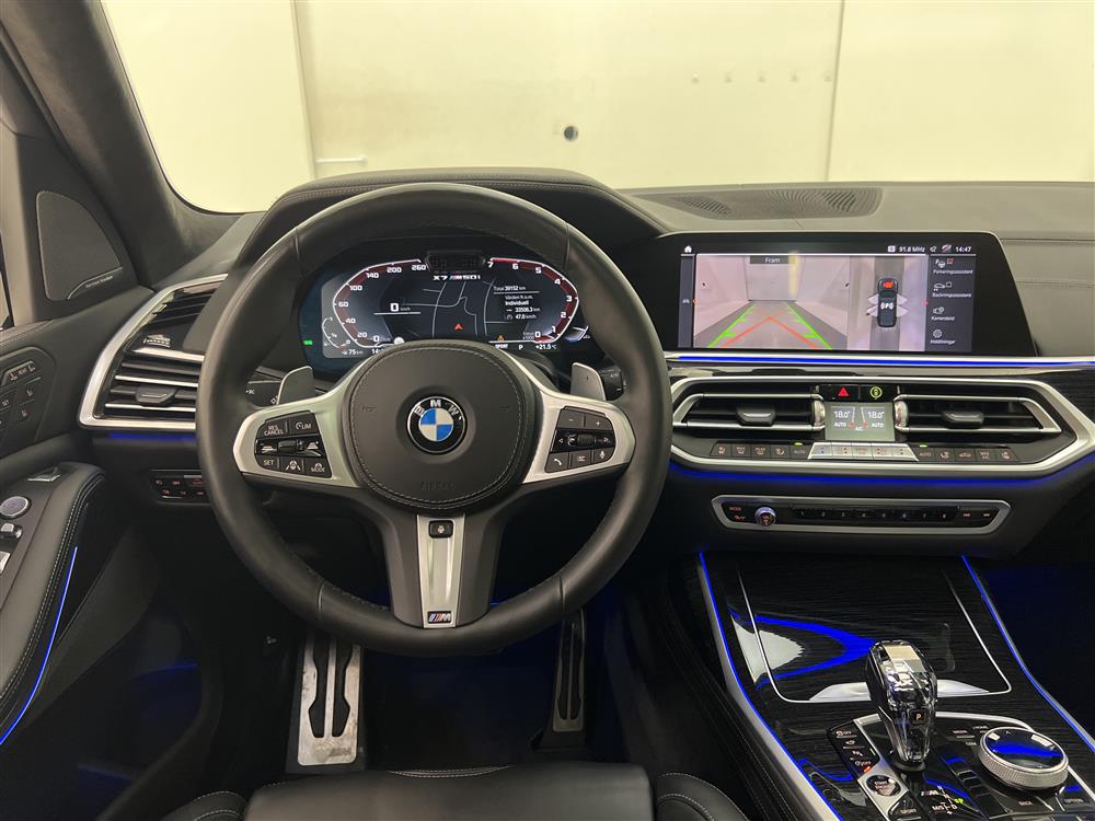 BMW X7 M50i 530hk Sky Lounge 6-Sits Night vision Massage HUD