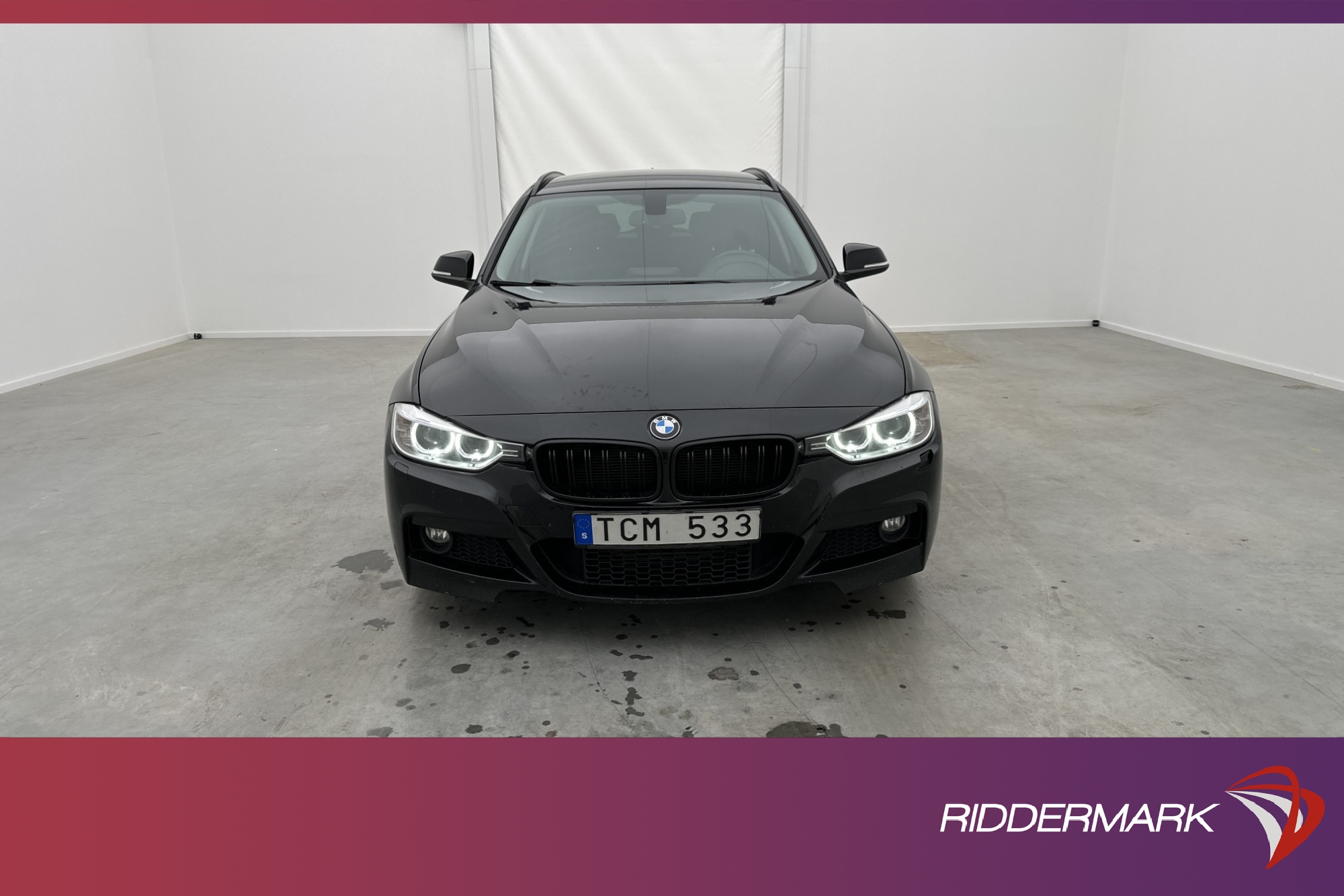 BMW 318 d Touring M Sport-front Sensorer Rattvärme Dragkrok