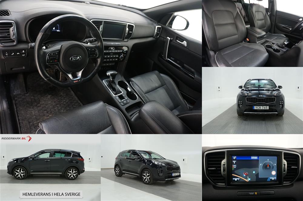 Kia Sportage 2.0 CRDi 184hk AWD GT-Line Skinn Pano JBL Navi