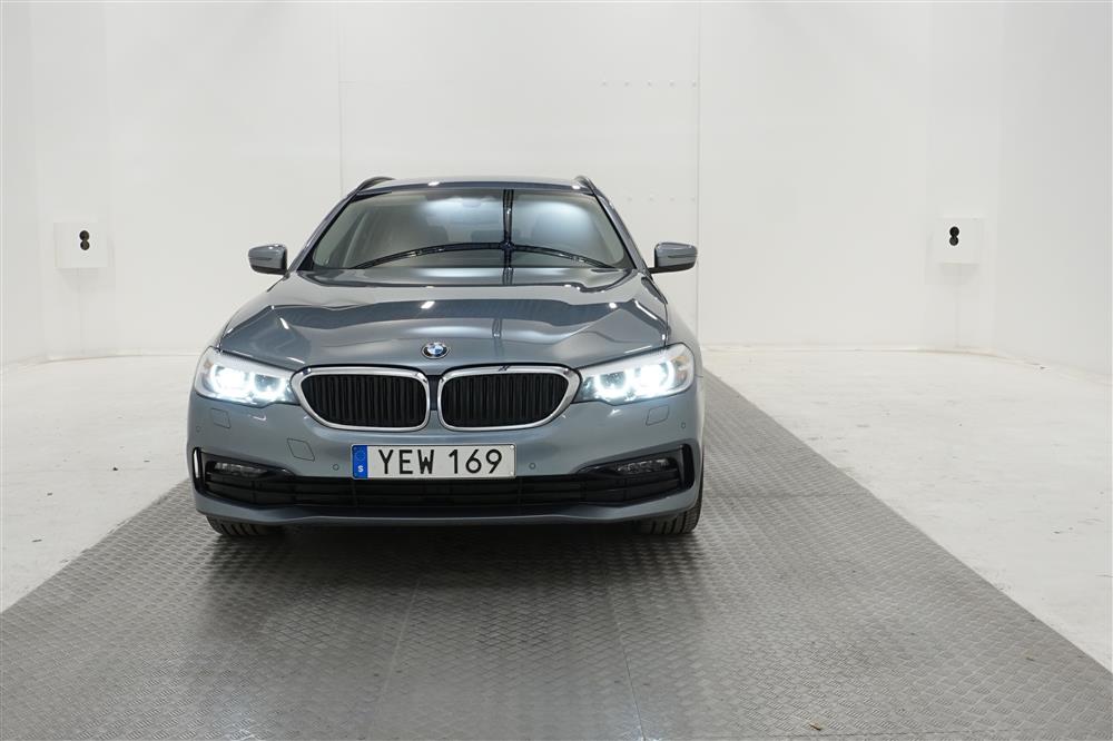 BMW 520d Touring Sport-line GPS PDC B-kam Välserv. 0,47l/mil