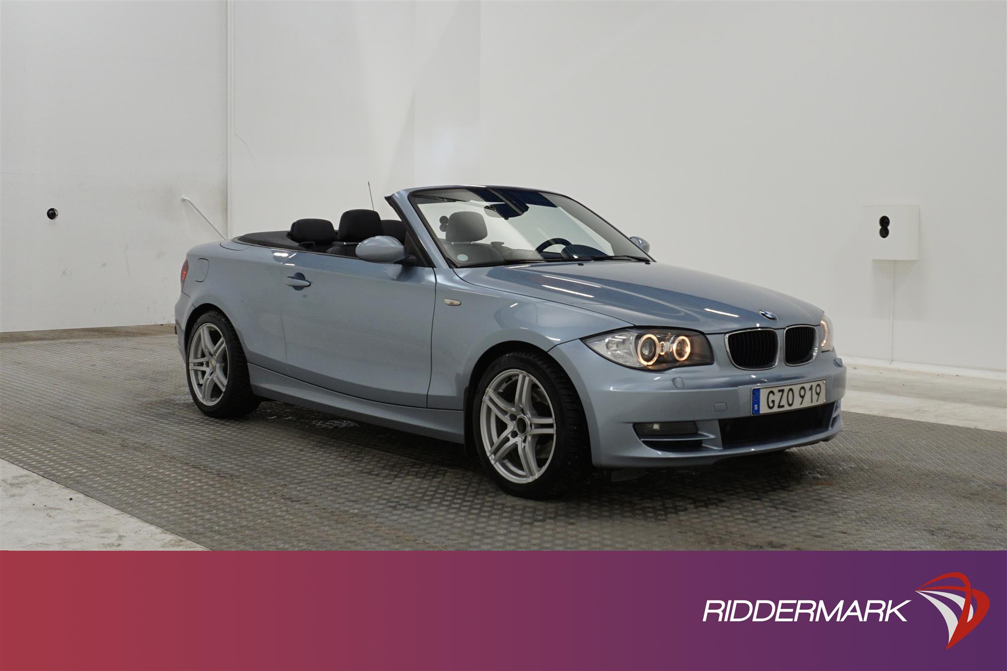 BMW 120d Convertible 177hk Värmare Skinn 0,51l/mil