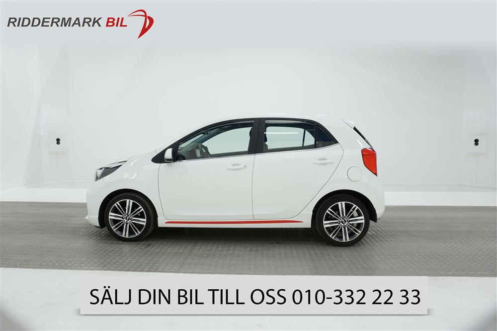 Kia Picanto 1.0 T-GDI 100hk GT-Line Skinn B-Kamera Carplay