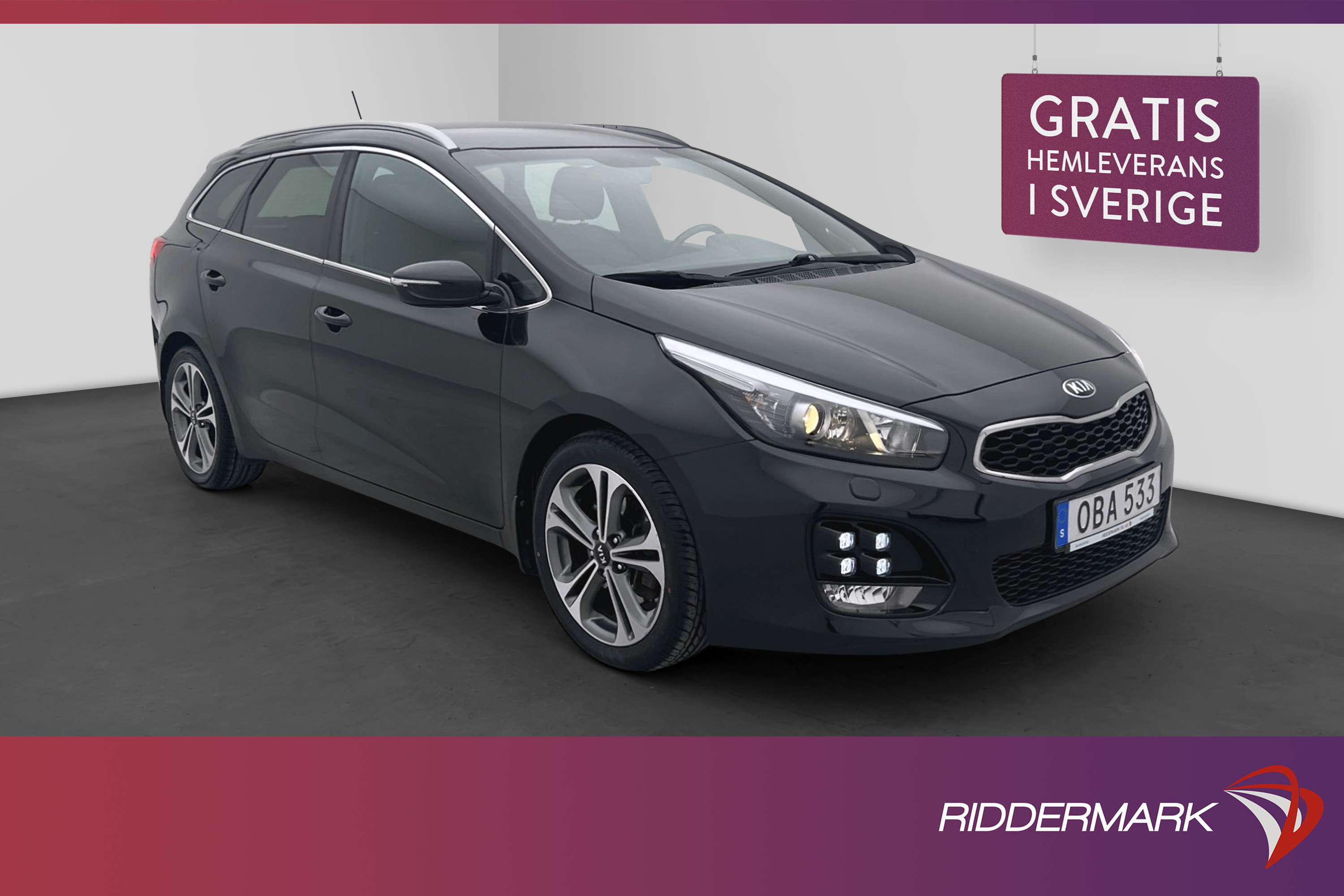 Kia Ceed Sportswagon 136hk GT-Line Kamera Välservad 0,4l/mil