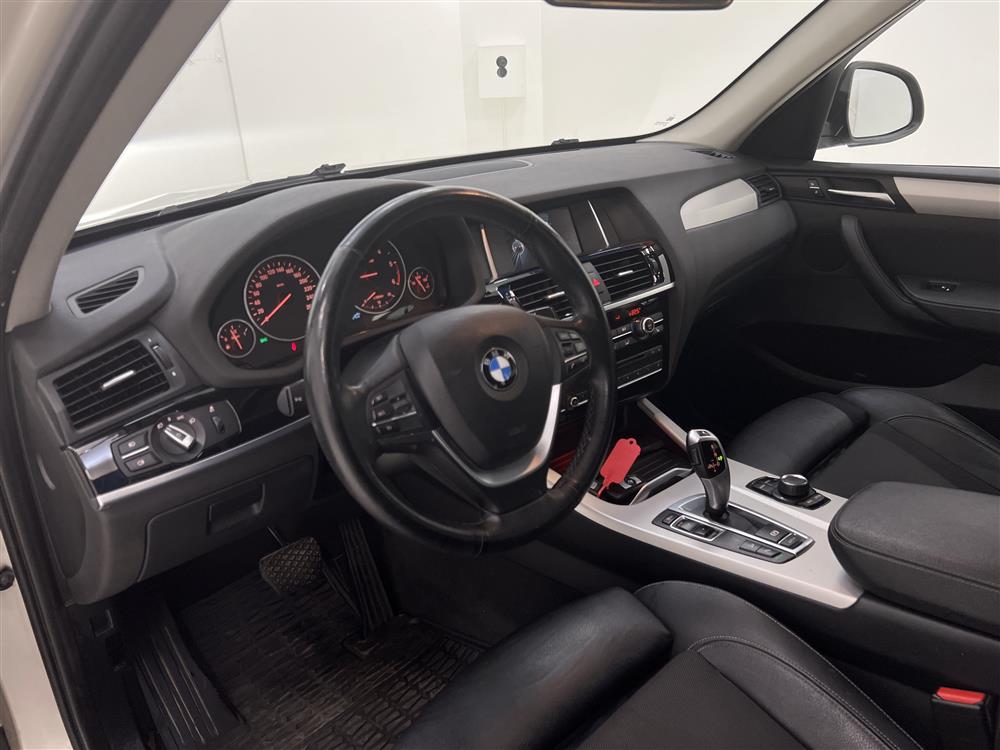 BMW X3 xDrive20d 190hk Drag Sportstolar Halvskinn