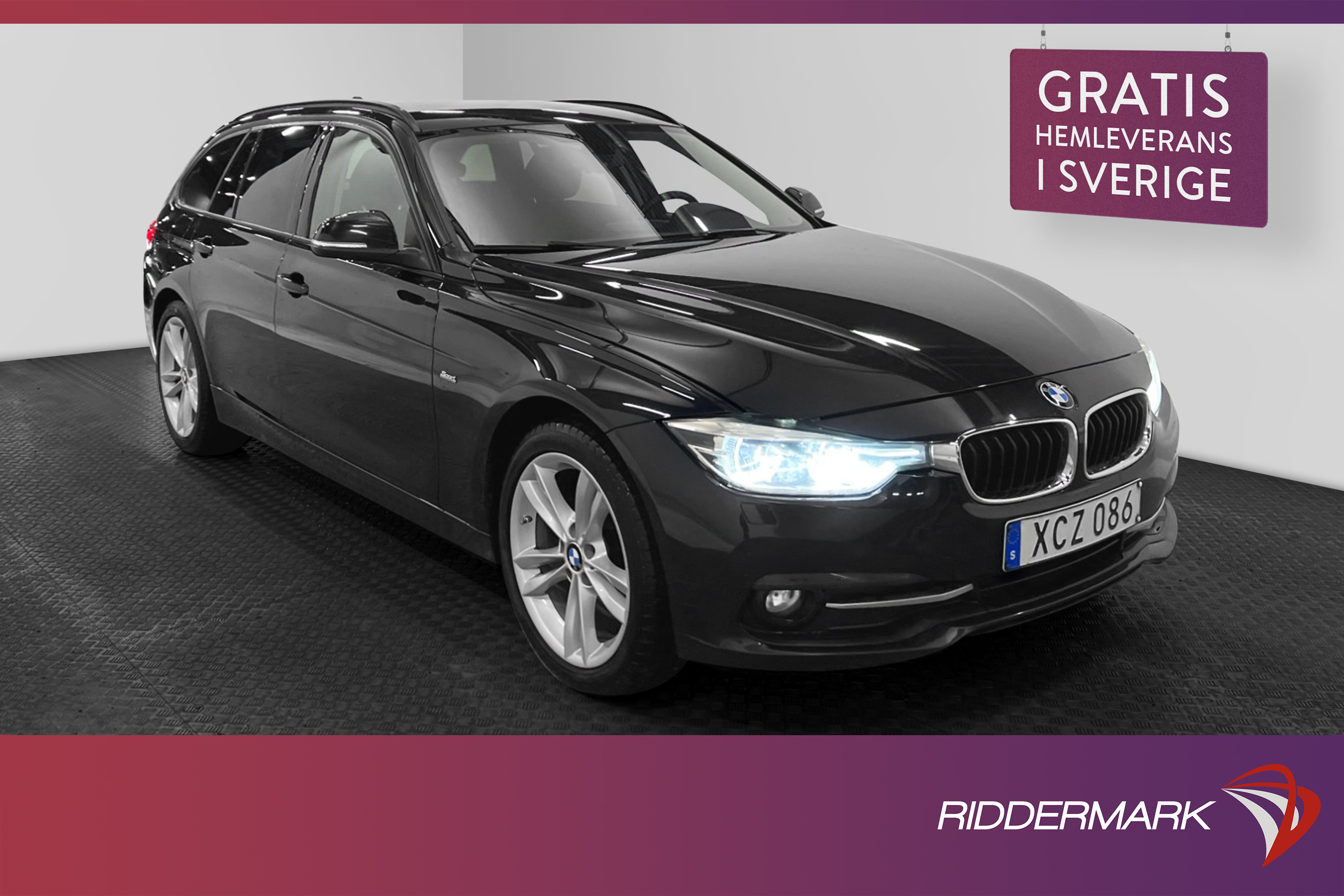 BMW 320d xDrive 190hk Sport line Rattvärme P-sensorer Drag