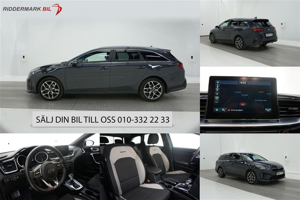 KIA Ceed 1.4 T-GDi SW GT-Line B-kamera Nav Carplay (140hk)